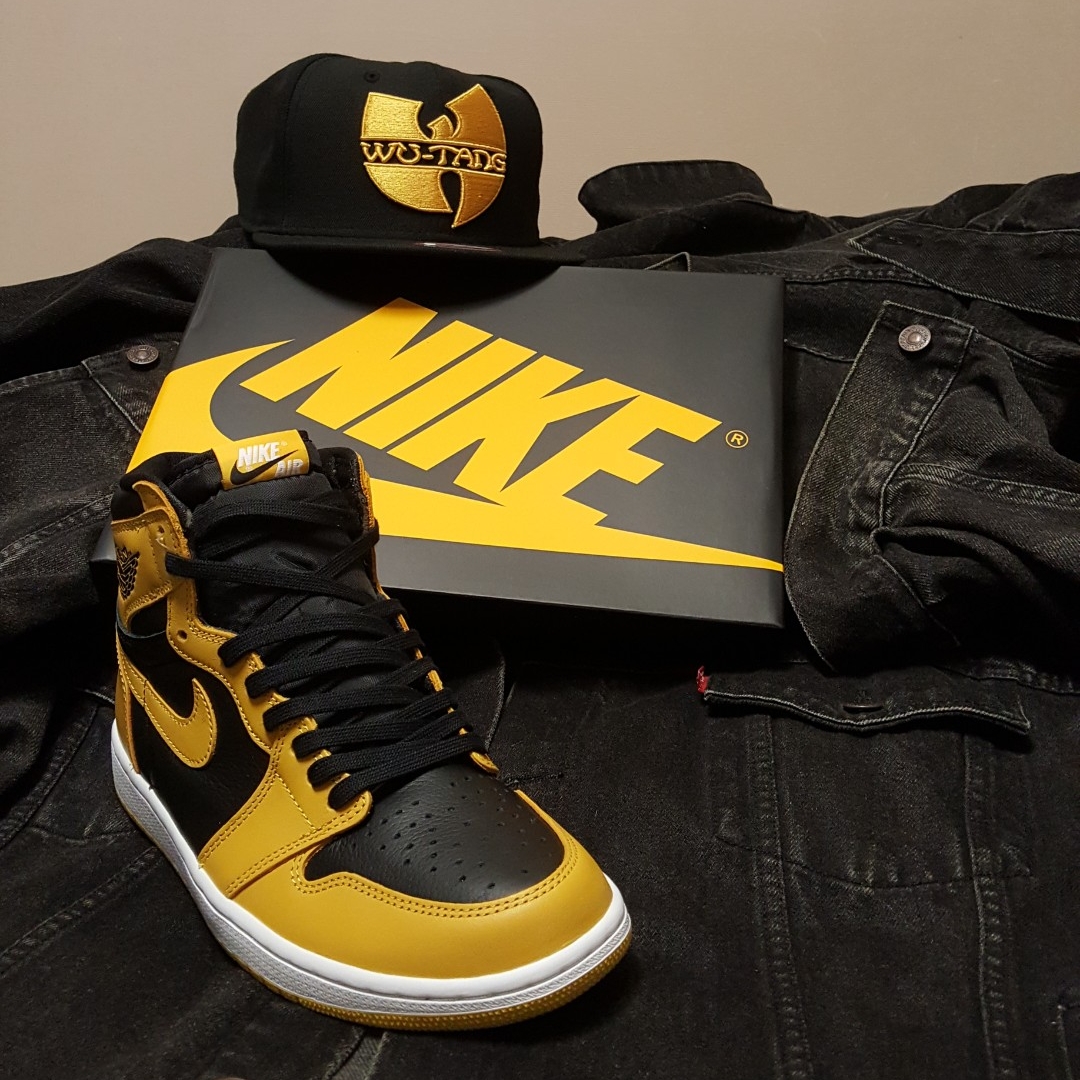 Jordan 1 Retro High OG Pollen, (TD) Jordan 1 Retro High OG Pollen 착용 스타일 - 2