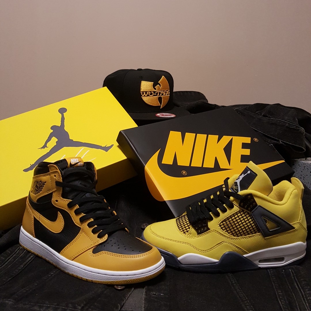 Jordan 1 Retro High OG Pollen, (TD) Jordan 1 Retro High OG Pollen 착용 스타일 - 5