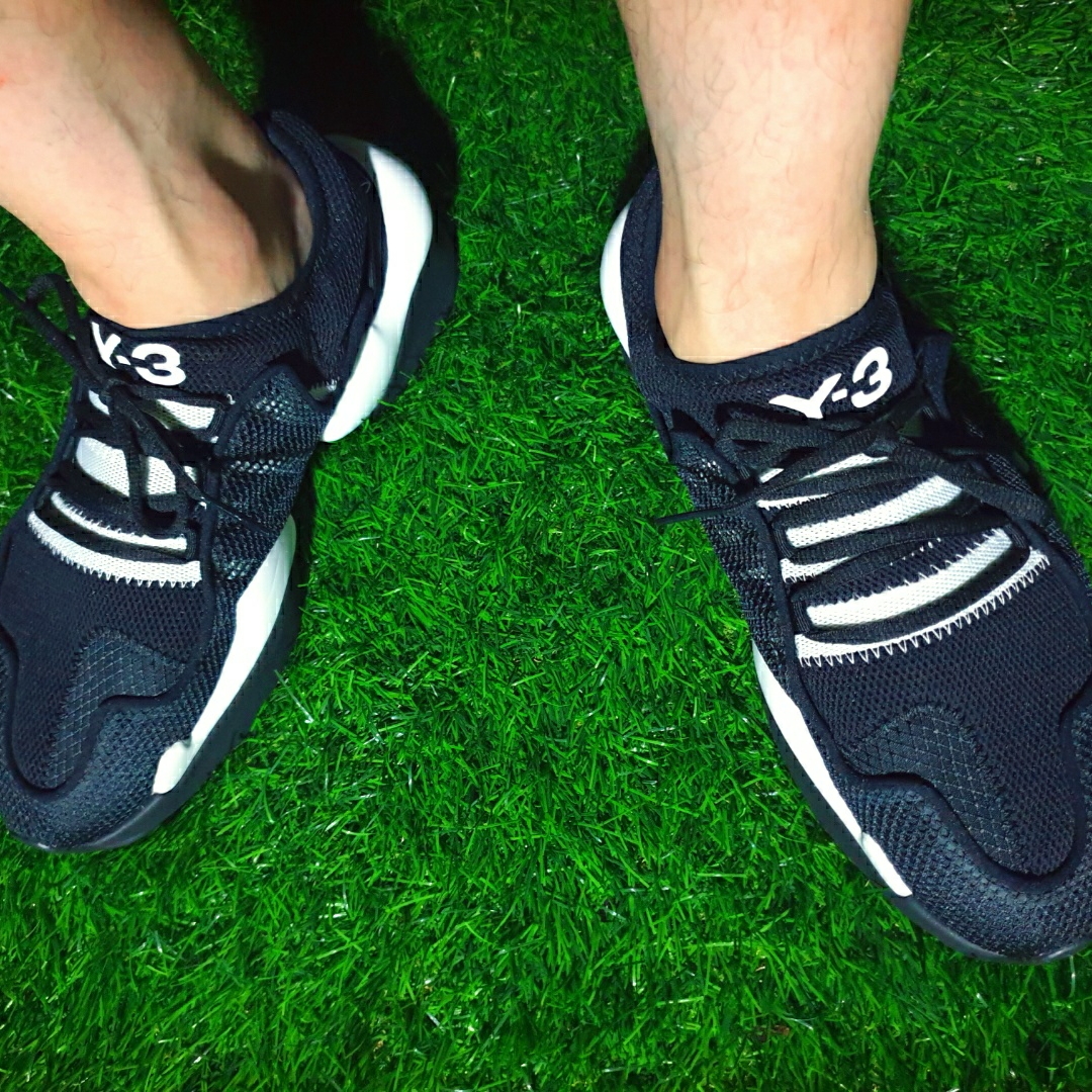 Y-3 Ren White 착용 스타일 - 4