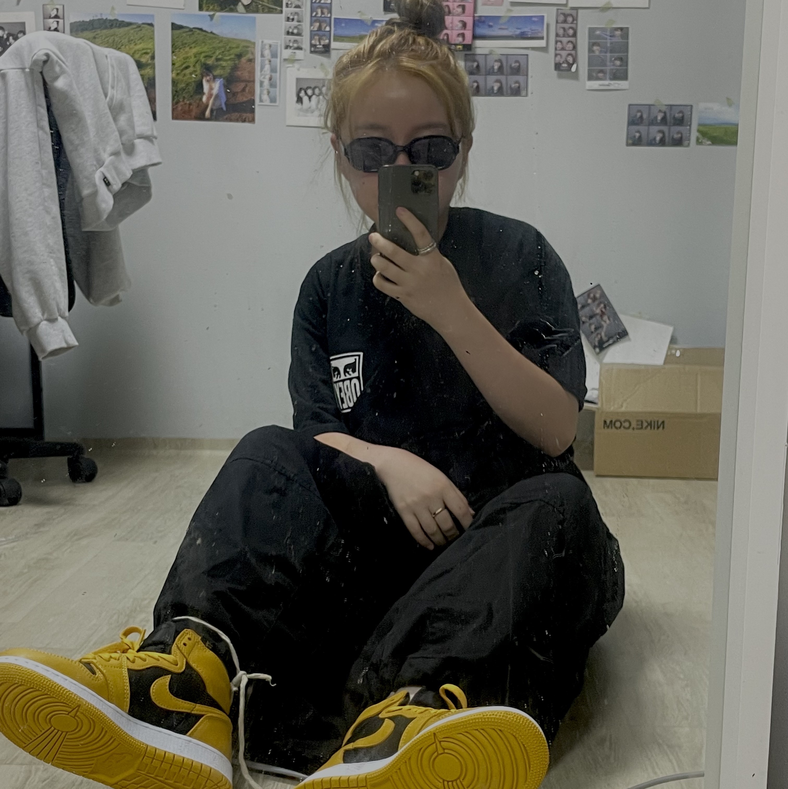 Jordan 1 Retro High OG Pollen 착용 스타일 - 2