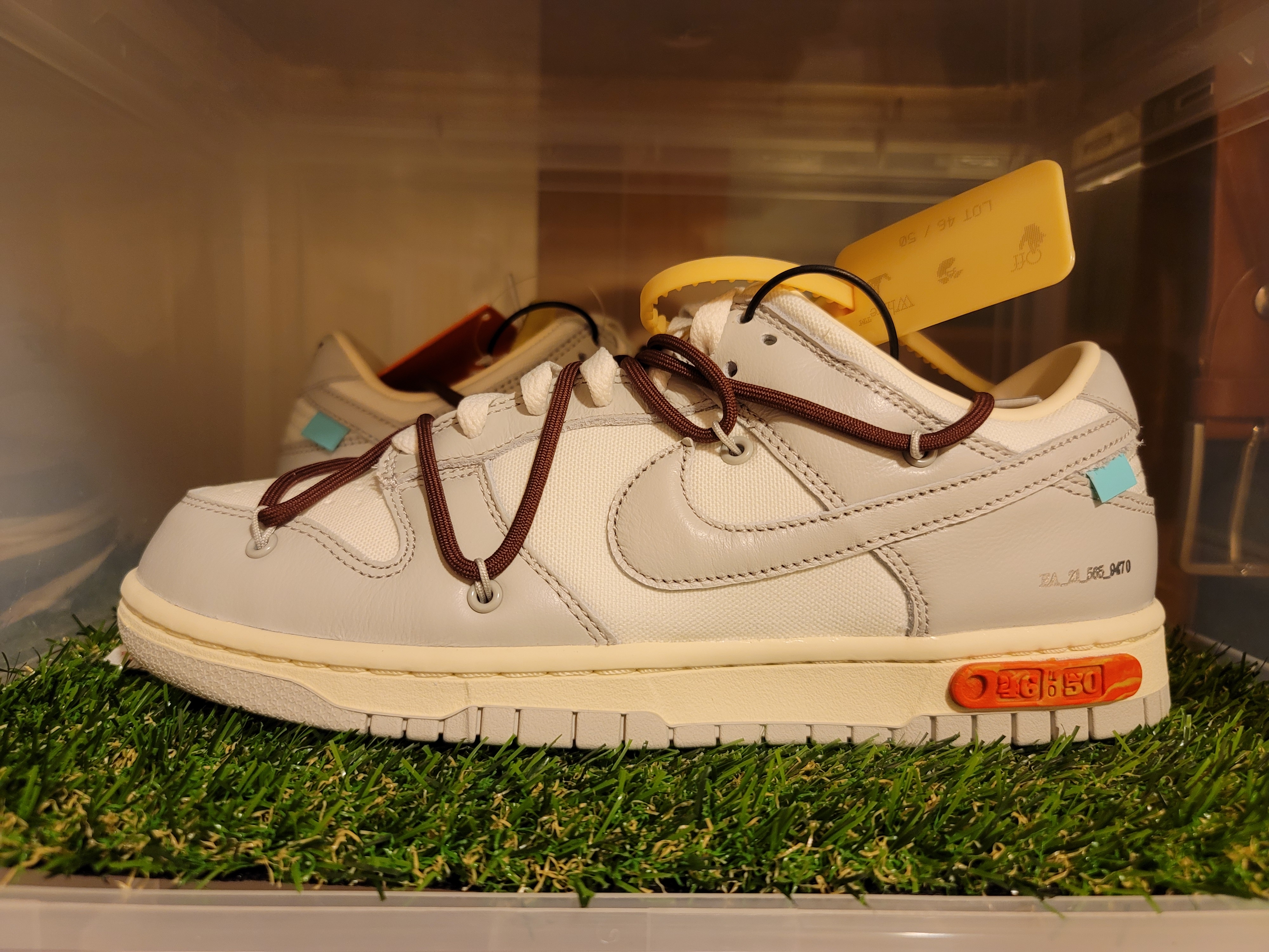 Nike x Off-White Dunk Low The 50 - Lot 46 착용 스타일