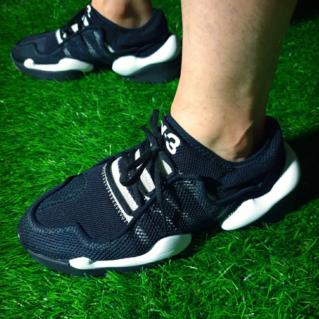 Y-3 Ren White 착용 스타일 - 5