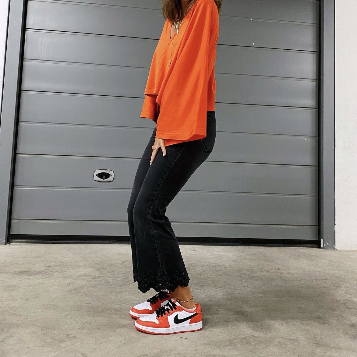 (W) Jordan 1 Low OG Starfish, Jordan 1 Low OG Starfish 착용 스타일 - 5