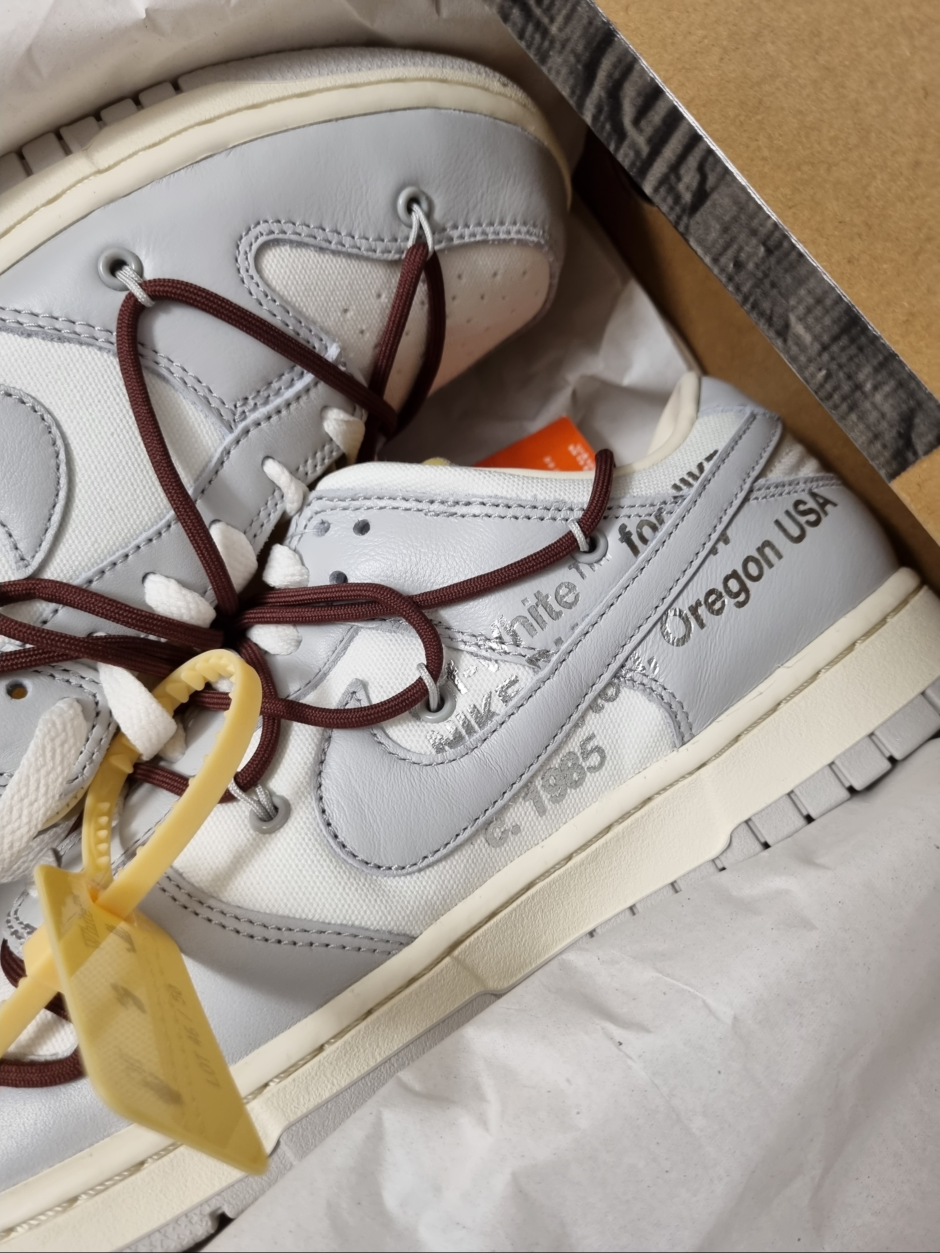 Nike x Off-White Dunk Low The 50 - Lot 46 착용 스타일 - 2