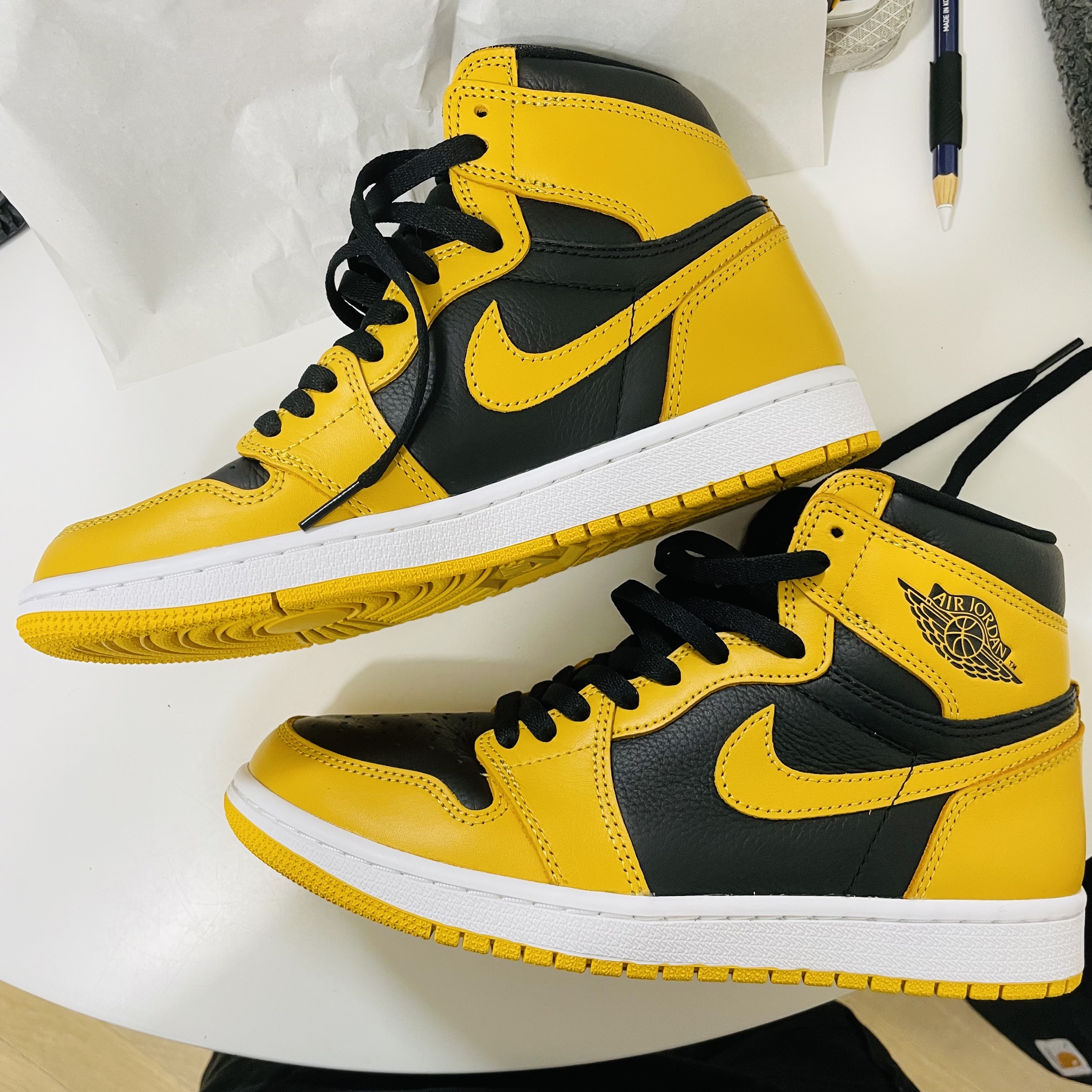 Jordan 1 Retro High OG Pollen 착용 스타일 - 1