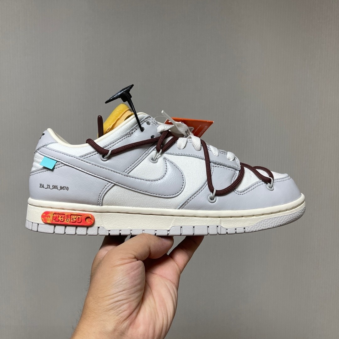 Nike x Off-White Dunk Low The 50 - Lot 46 착용 스타일
