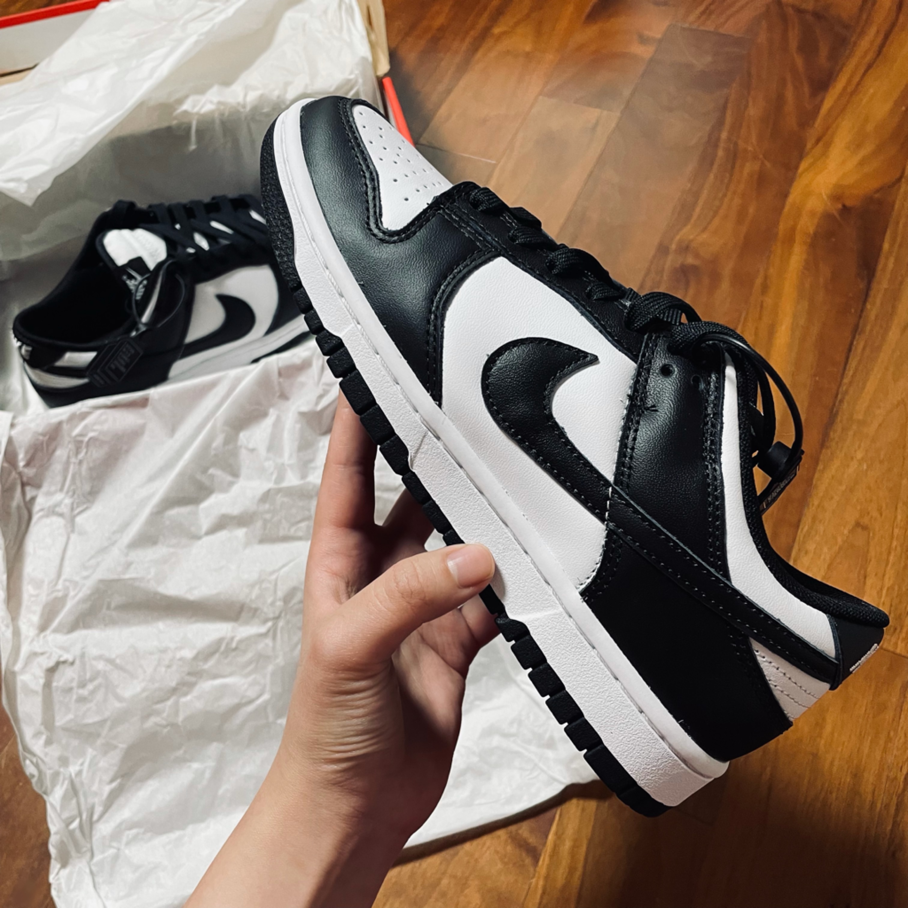 Nike Dunk Low Retro Black 착용 스타일