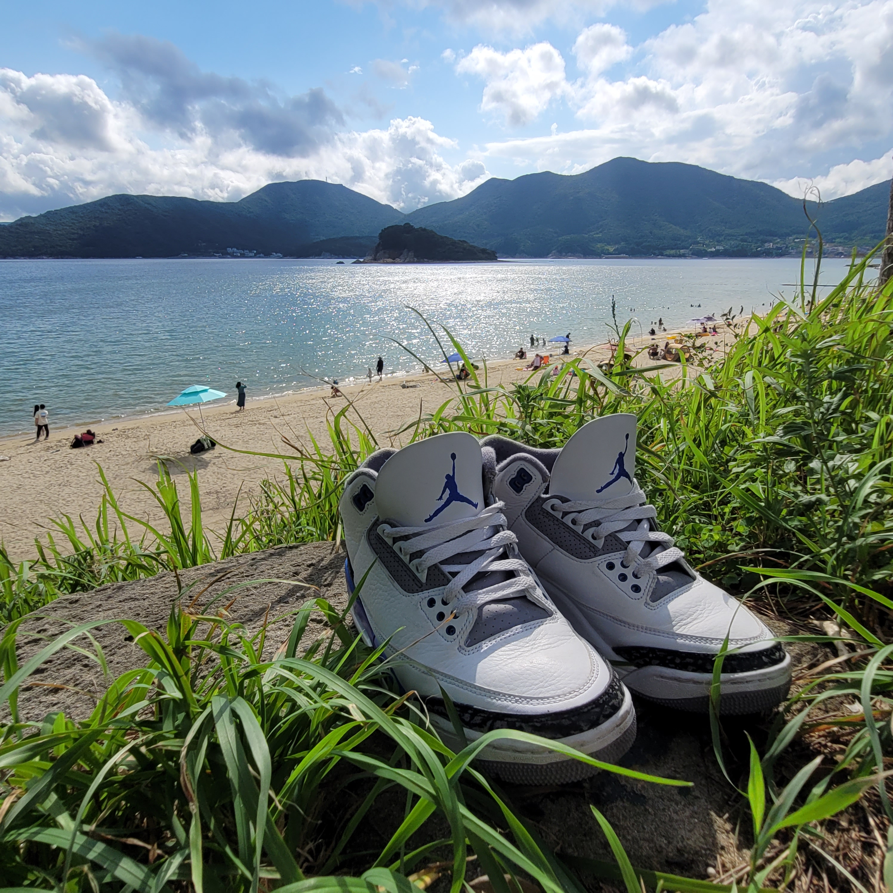 Jordan 3 Retro Racer Blue 착용 스타일
