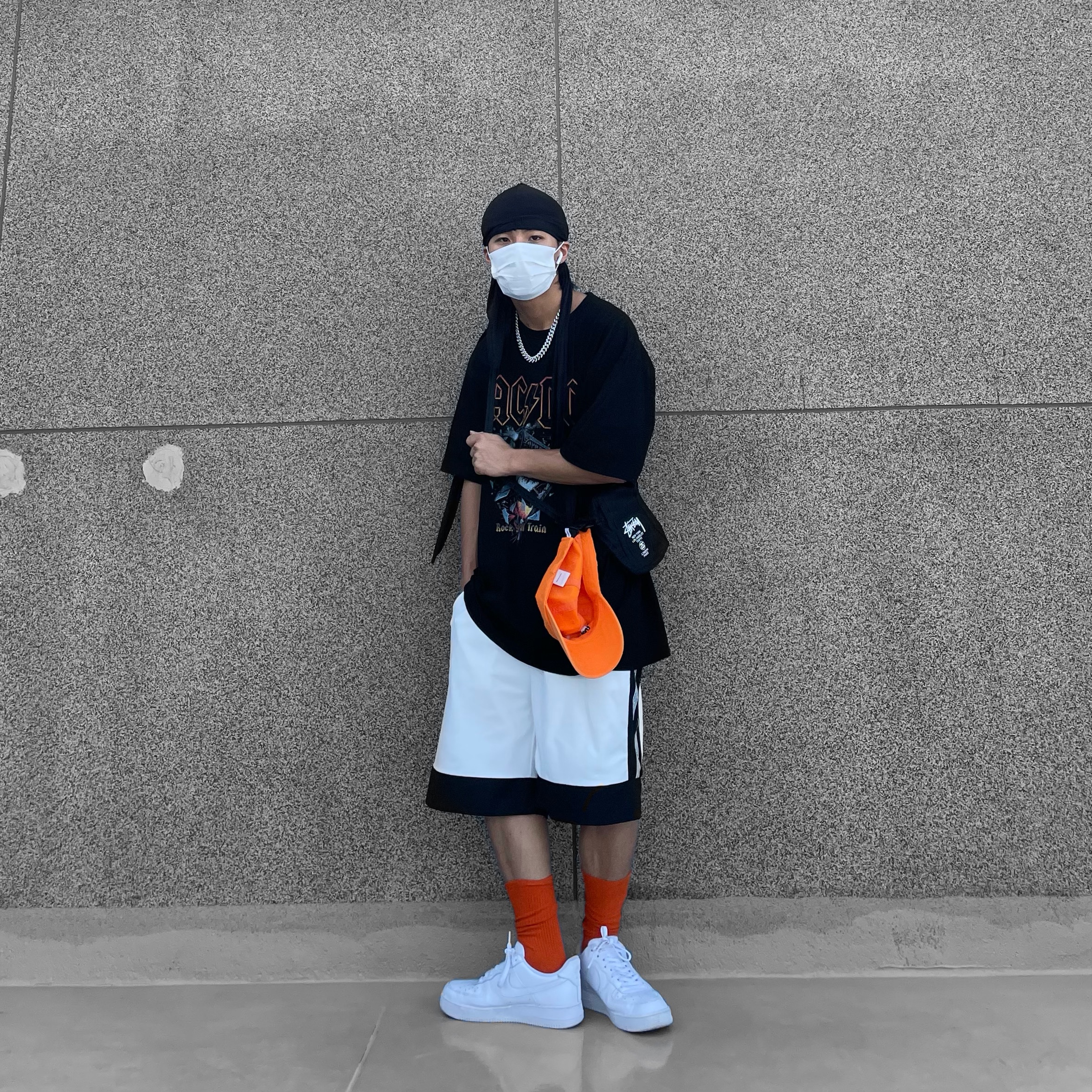 (W) Nike Air Force 1 '07 Low White 착용 스타일