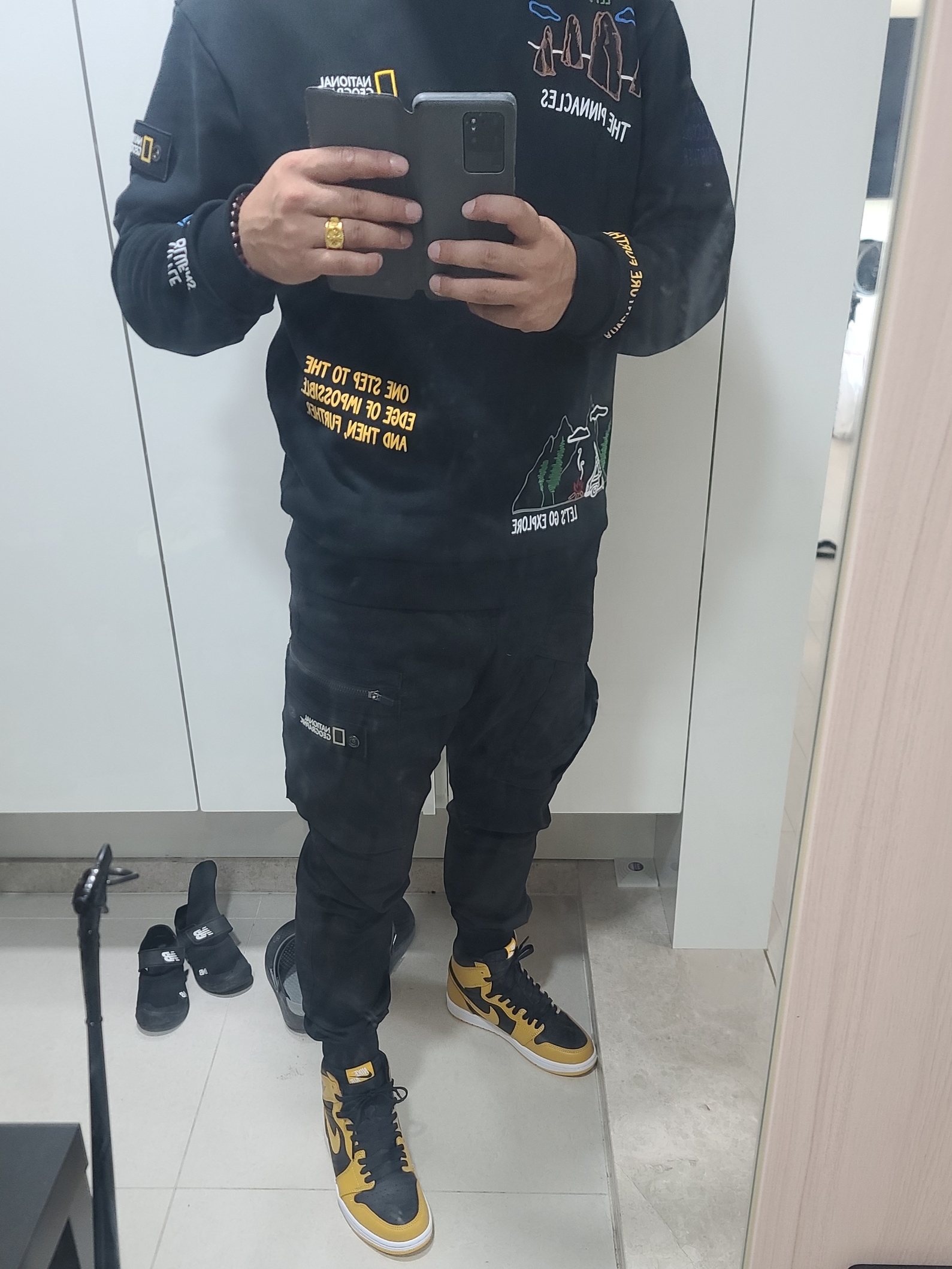 Jordan 1 Retro High OG Pollen 착용 스타일