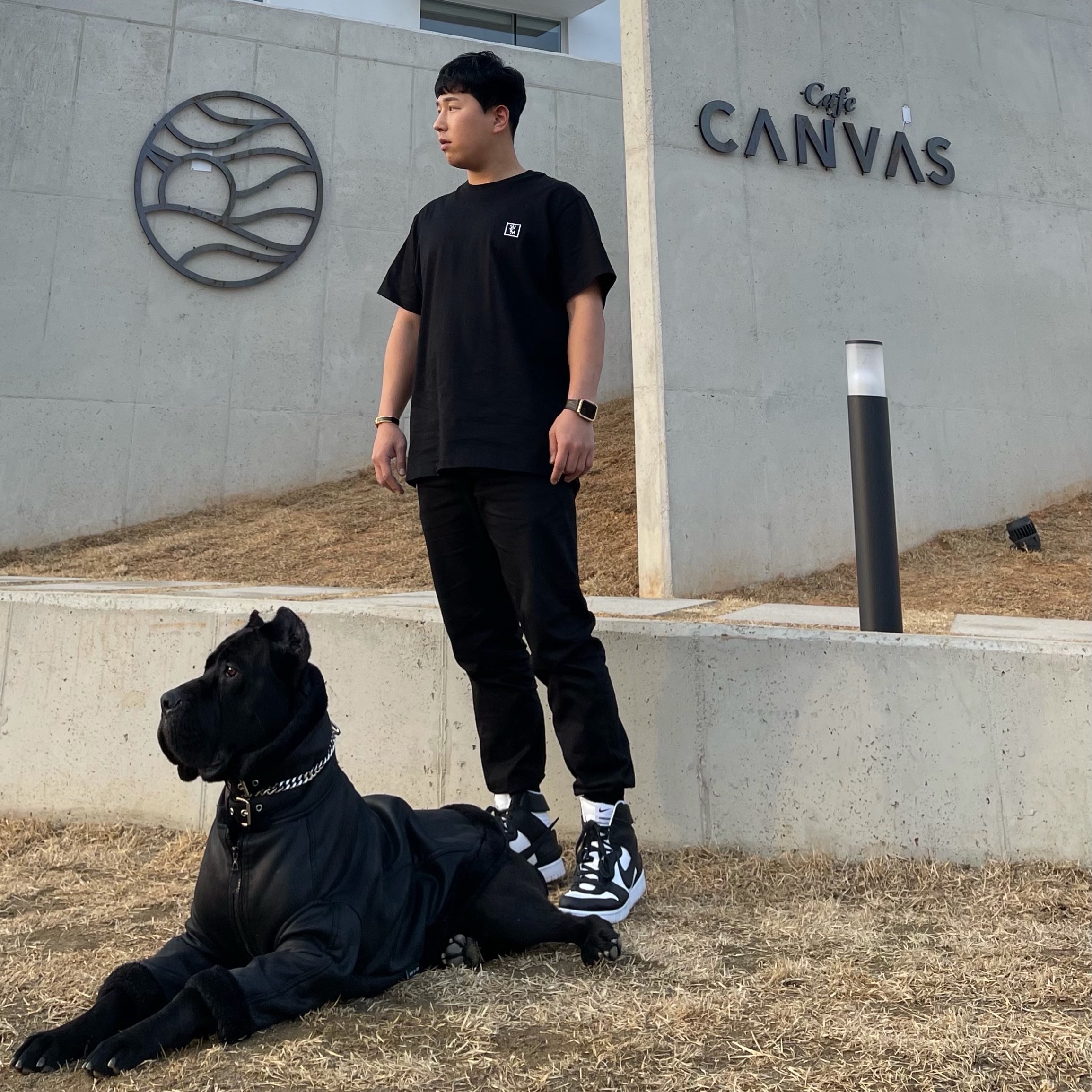 Nike x Ambush Dunk High Black 착용 스타일