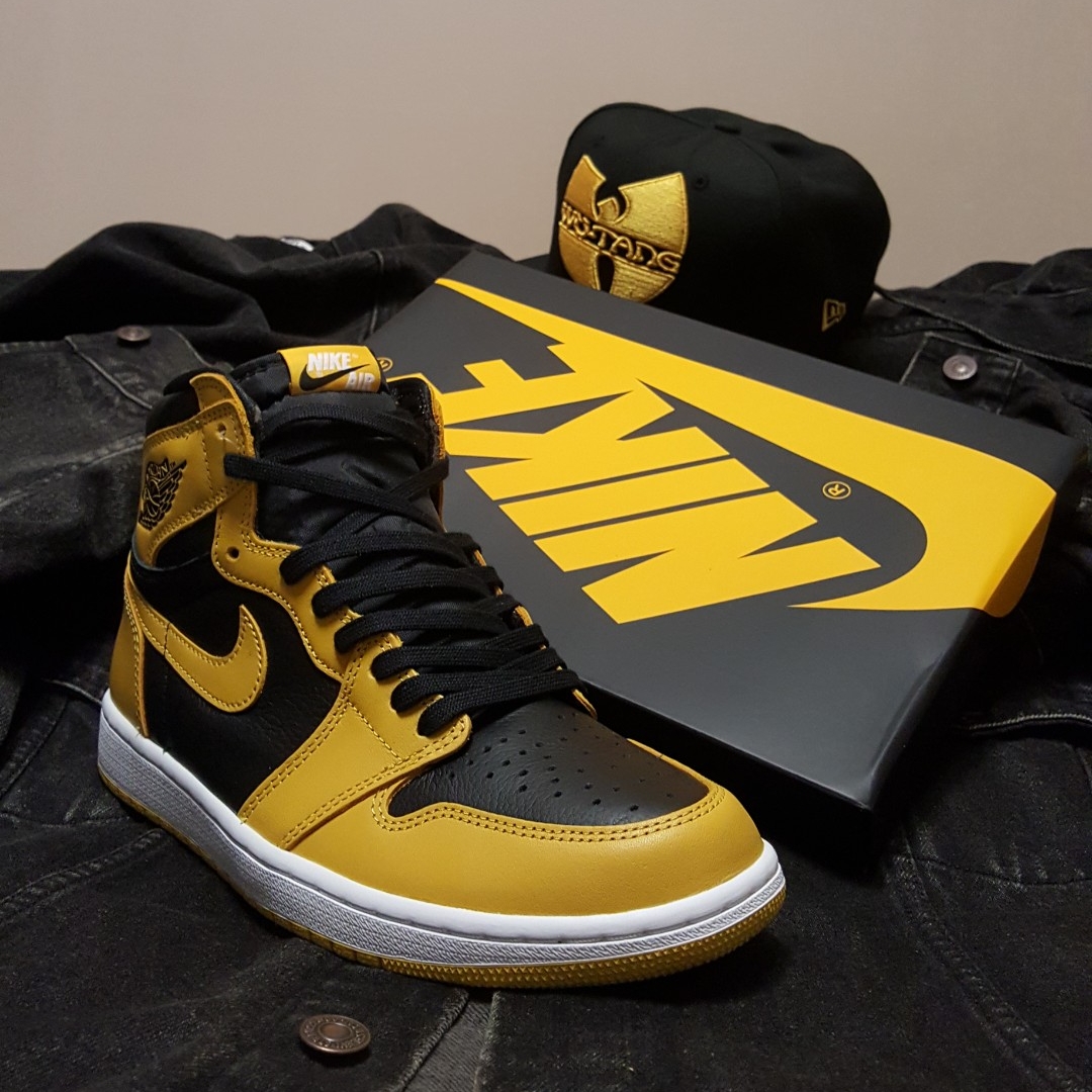 Jordan 1 Retro High OG Pollen, (TD) Jordan 1 Retro High OG Pollen 착용 스타일 - 1