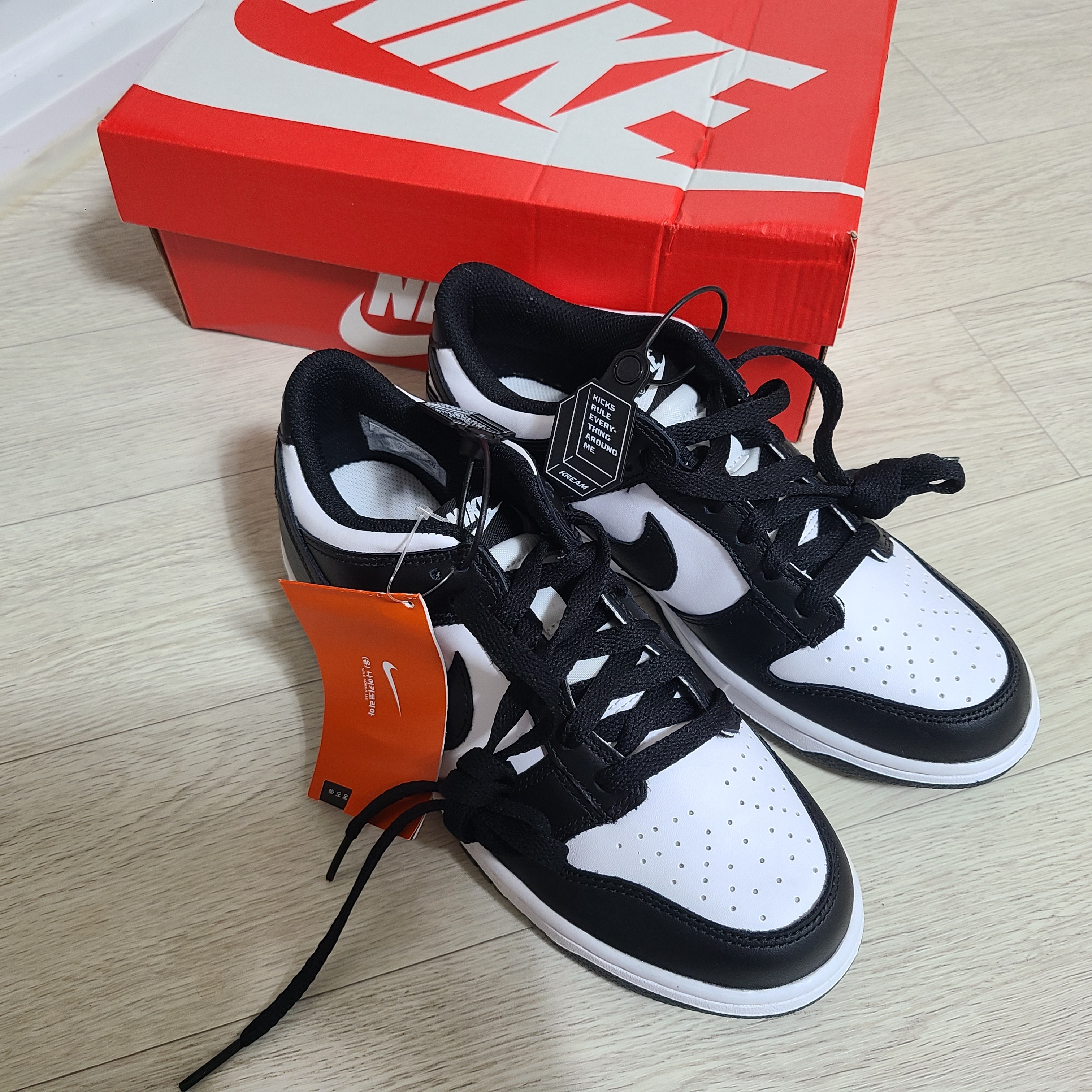 Nike Dunk Low Retro Black 착용 스타일