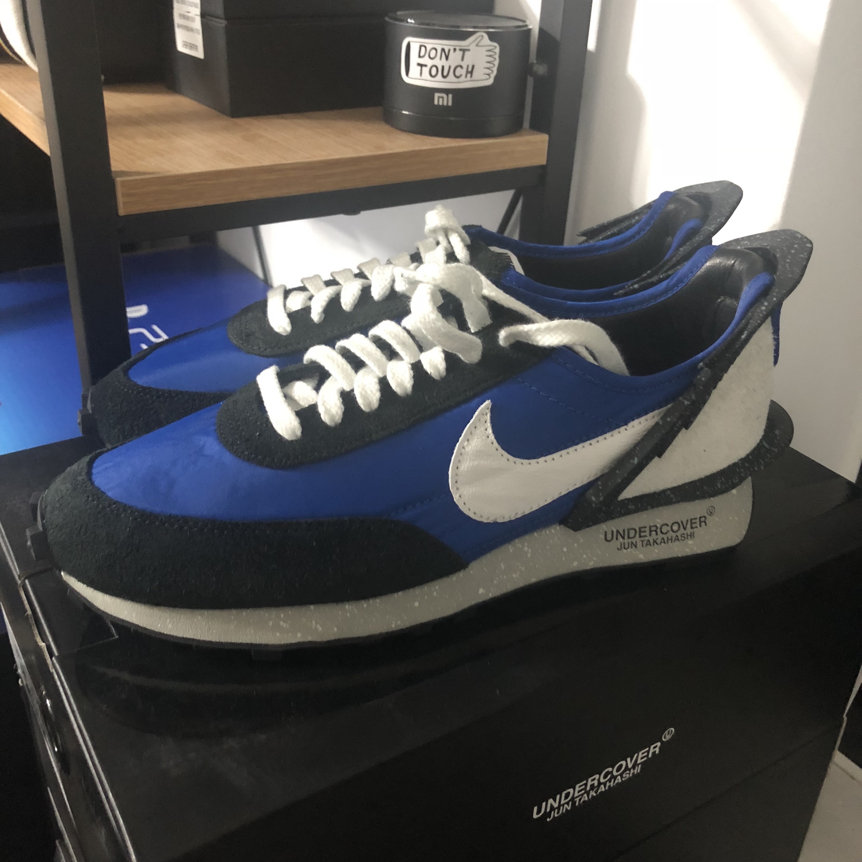 Nike x Undercover Daybreak Blue Jay 착용 스타일 - 3