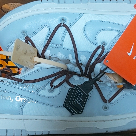 Nike x Off-White Dunk Low The 50 - Lot 46 착용 스타일 - 1