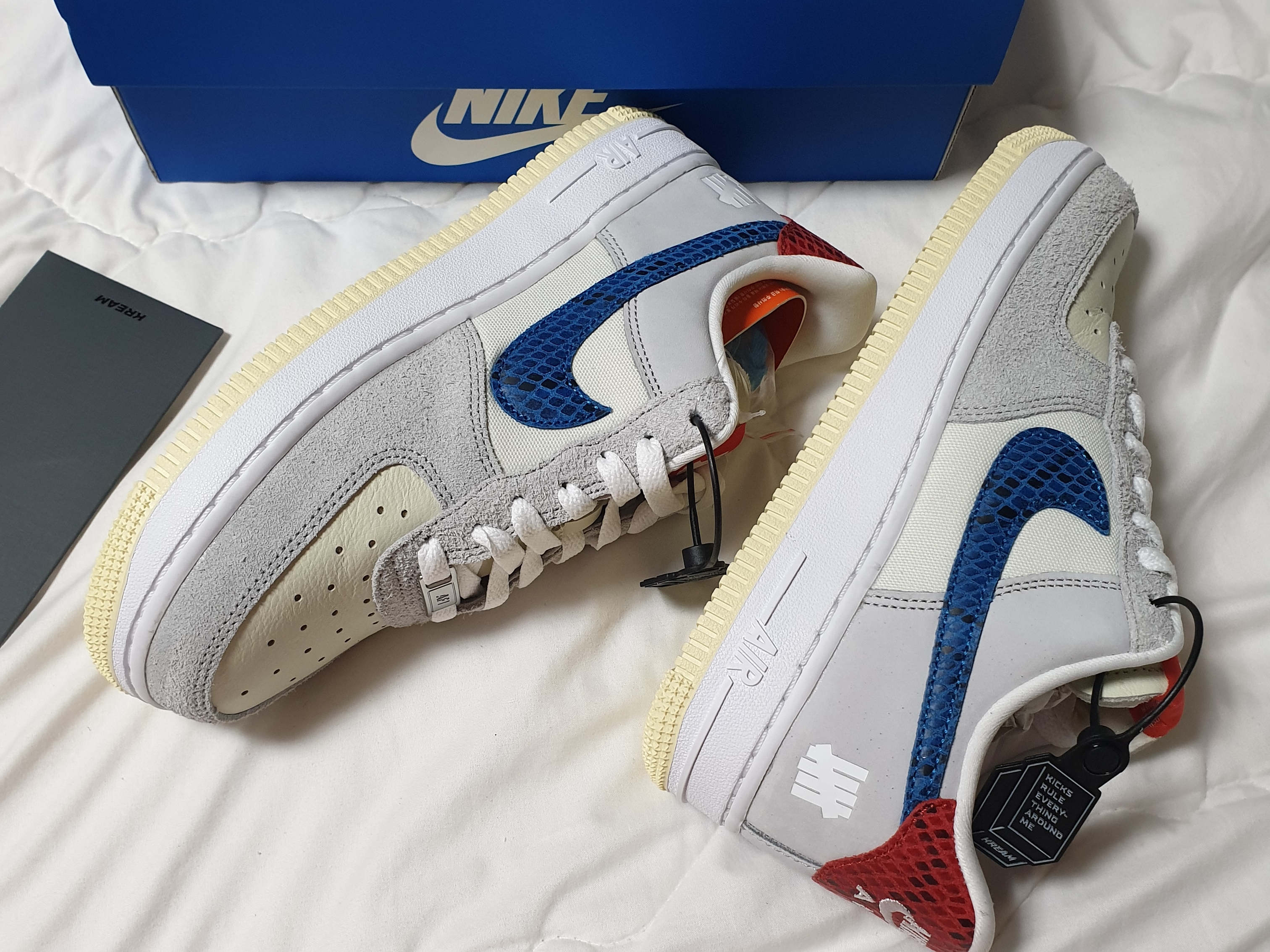 Nike x Undefeated Air Force 1 Low SP 5 On It 착용 스타일 - 3