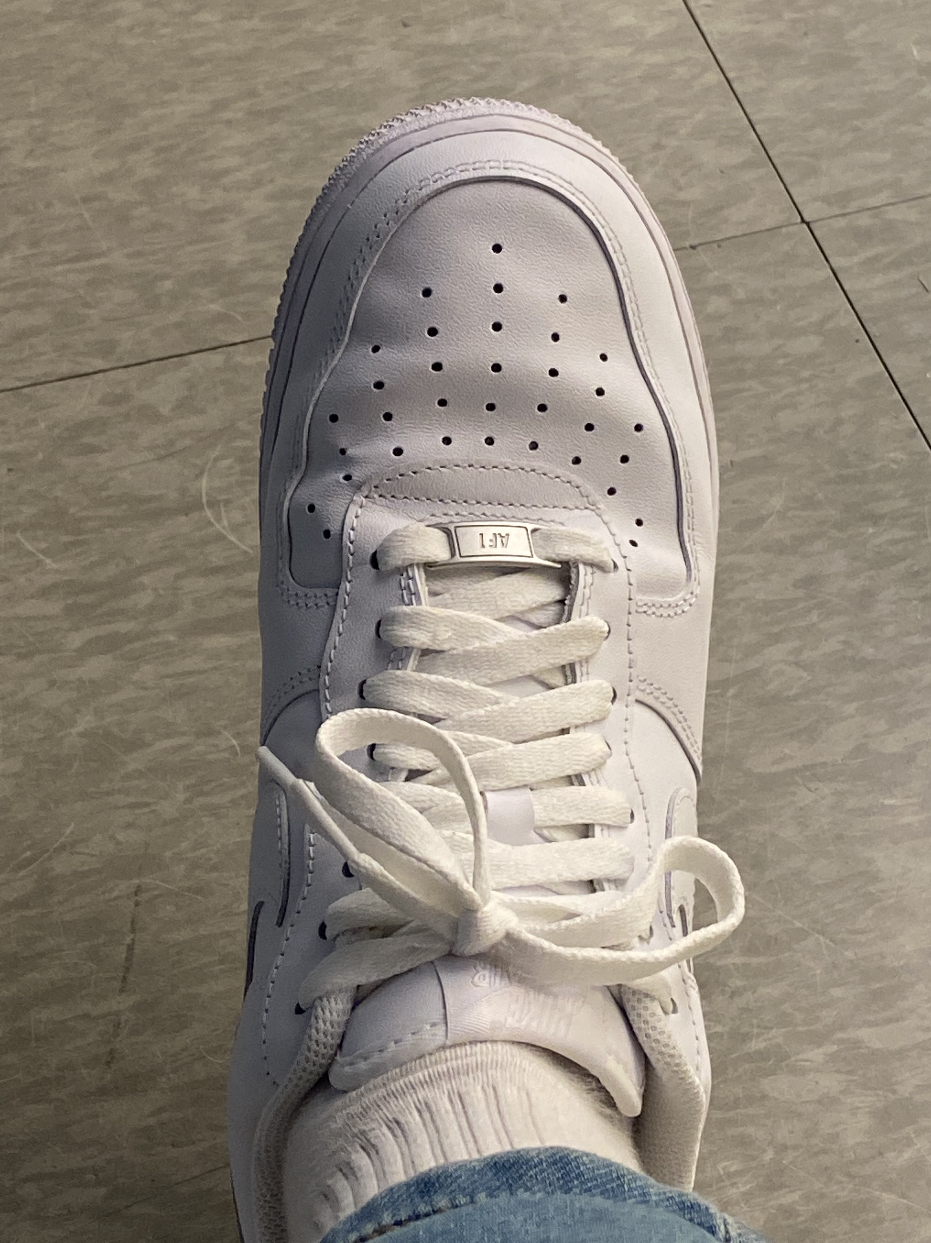 Nike Air Force 1 '07 Low White 착용 스타일