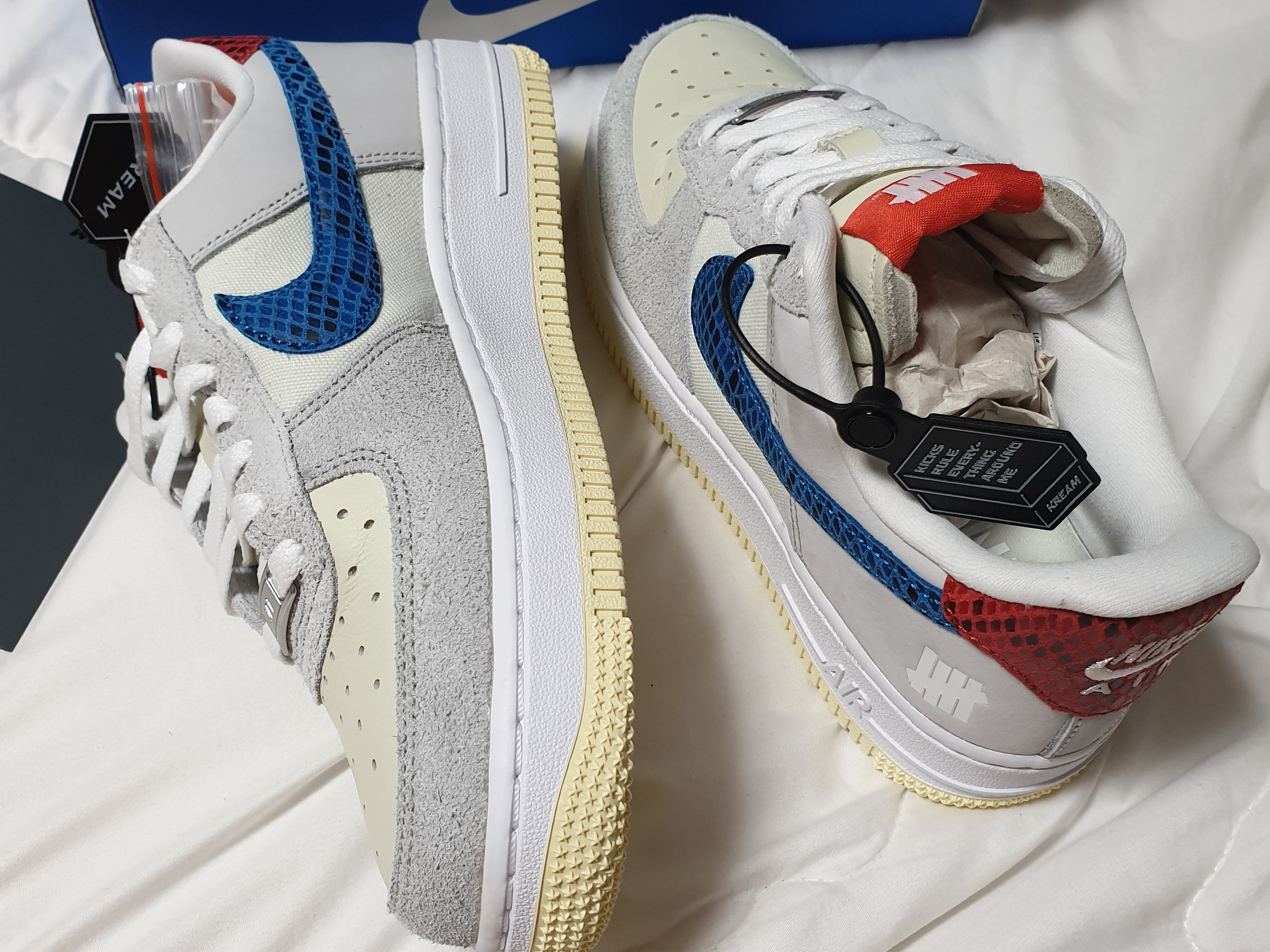 Nike x Undefeated Air Force 1 Low SP 5 On It 착용 스타일 - 1