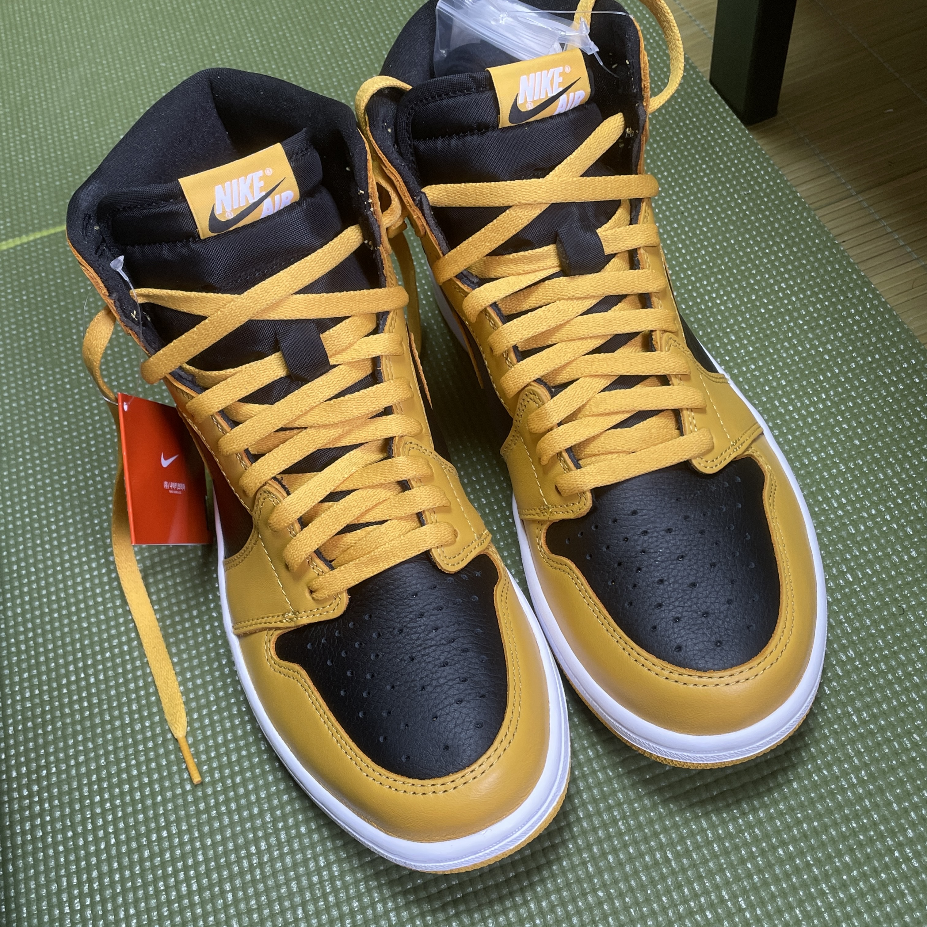 Jordan 1 Retro High OG Pollen 착용 스타일 - 1