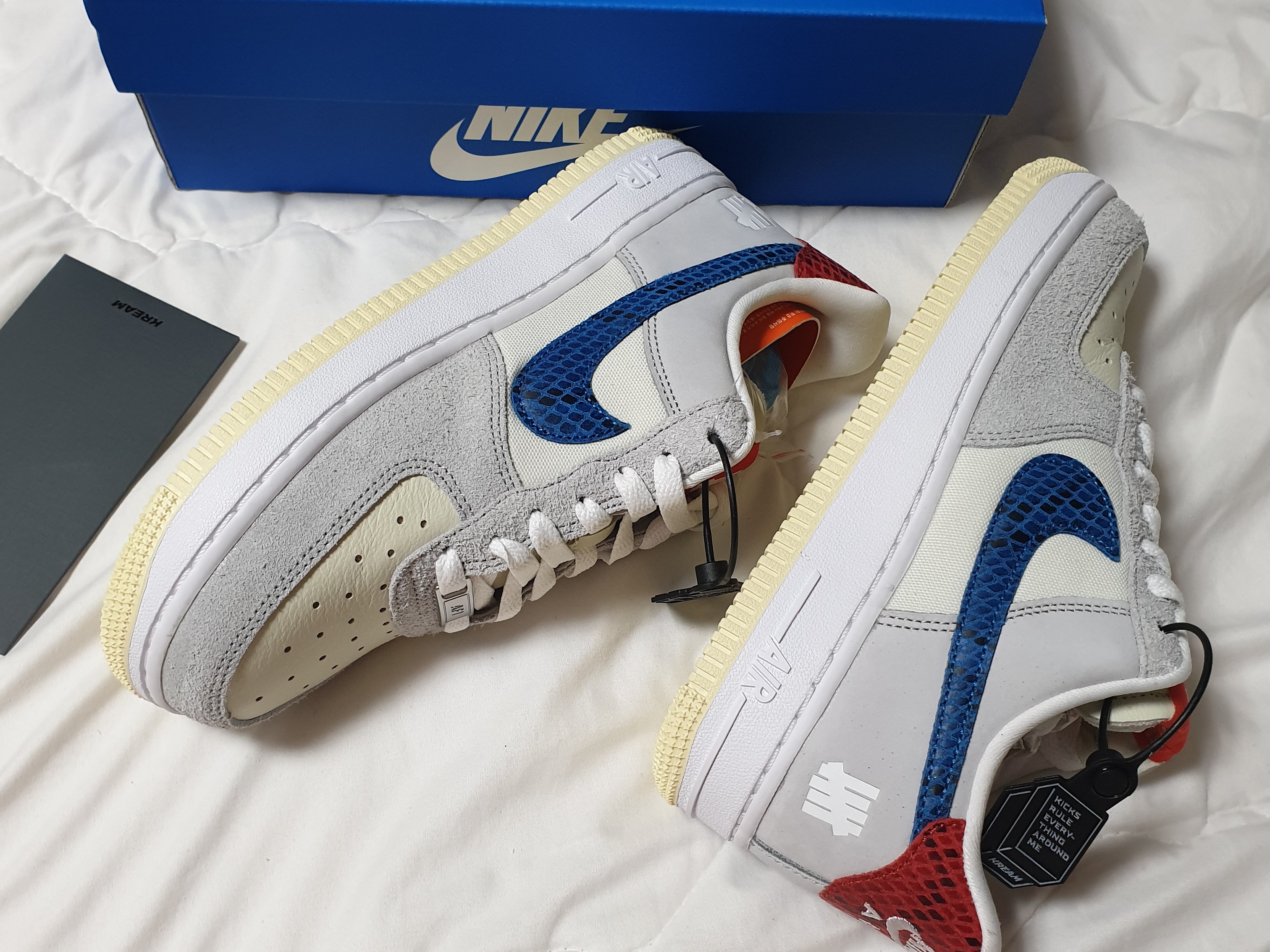 Nike x Undefeated Air Force 1 Low SP 5 On It 착용 스타일 - 4