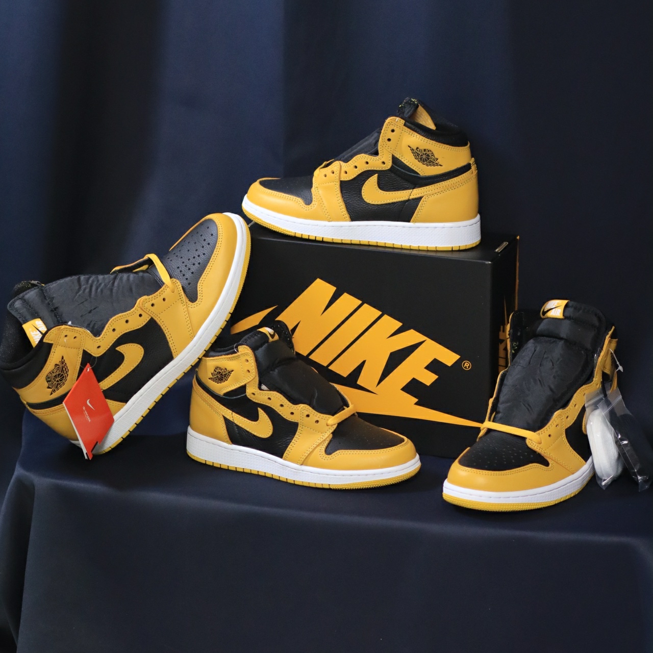 (GS) Jordan 1 Retro High OG Pollen, Jordan 1 Retro High OG Pollen 착용 스타일