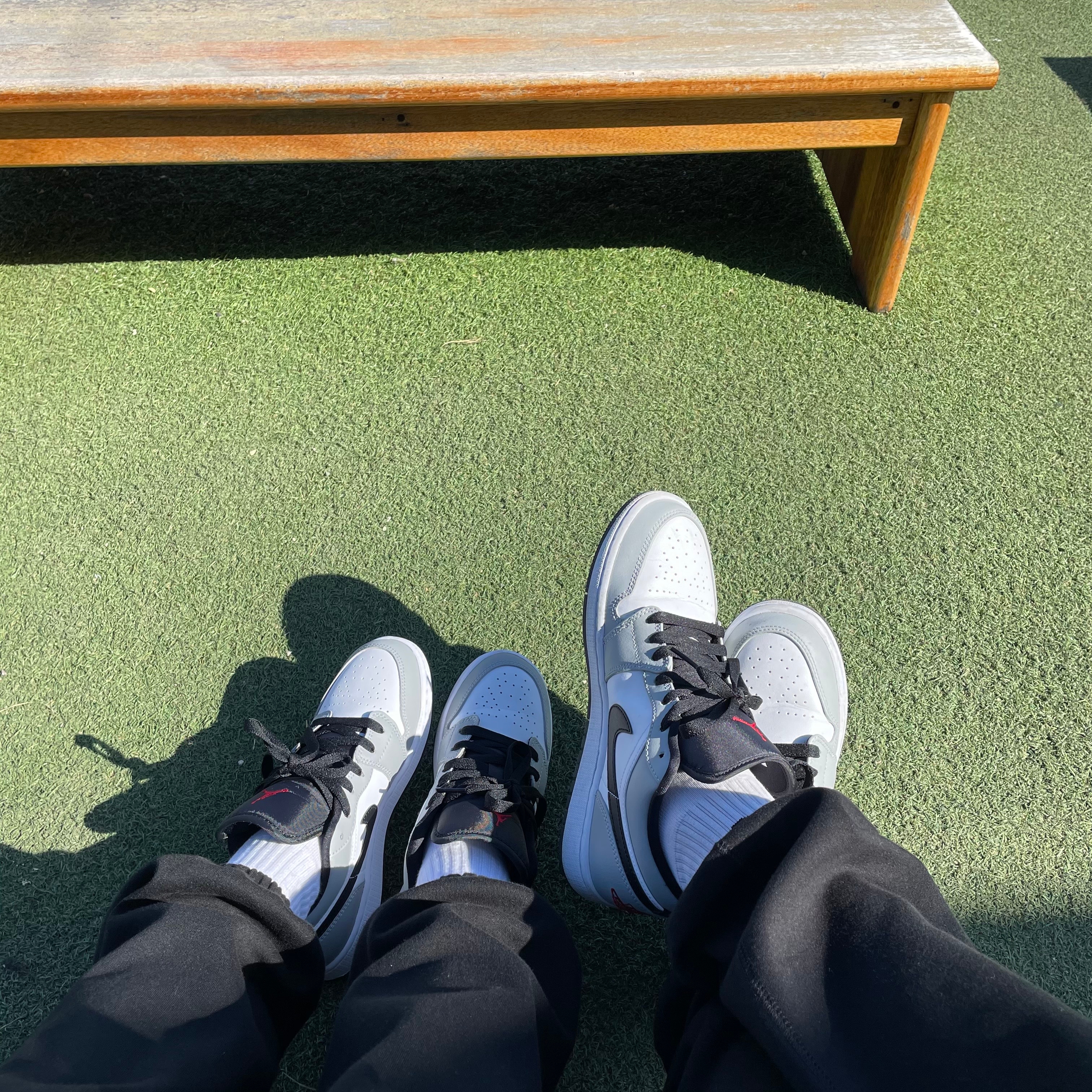 (GS) Jordan 1 Low Light Smoke Grey, Jordan 1 Low Light Smoke Grey 착용 스타일