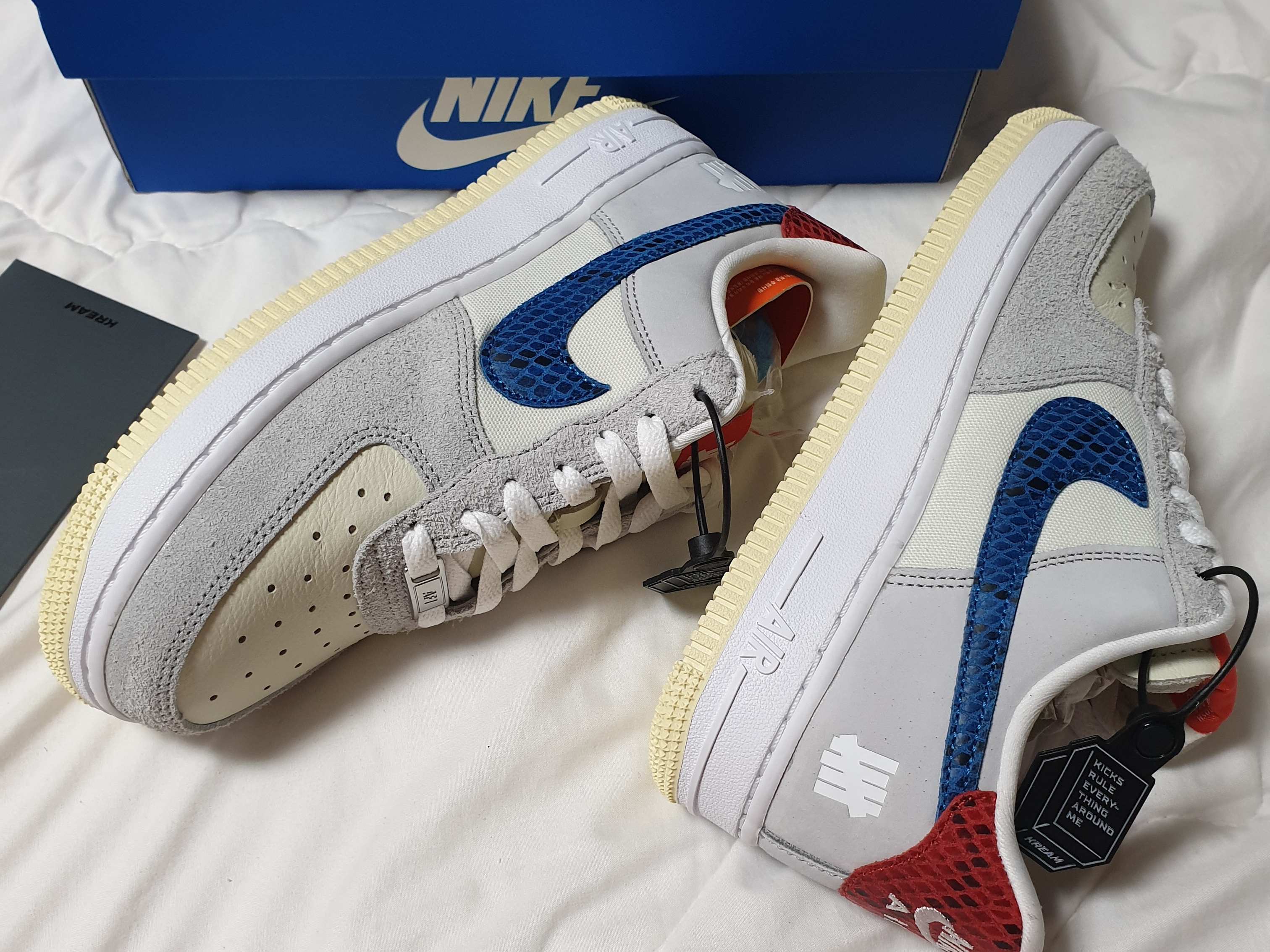 Nike x Undefeated Air Force 1 Low SP 5 On It 착용 스타일 - 2