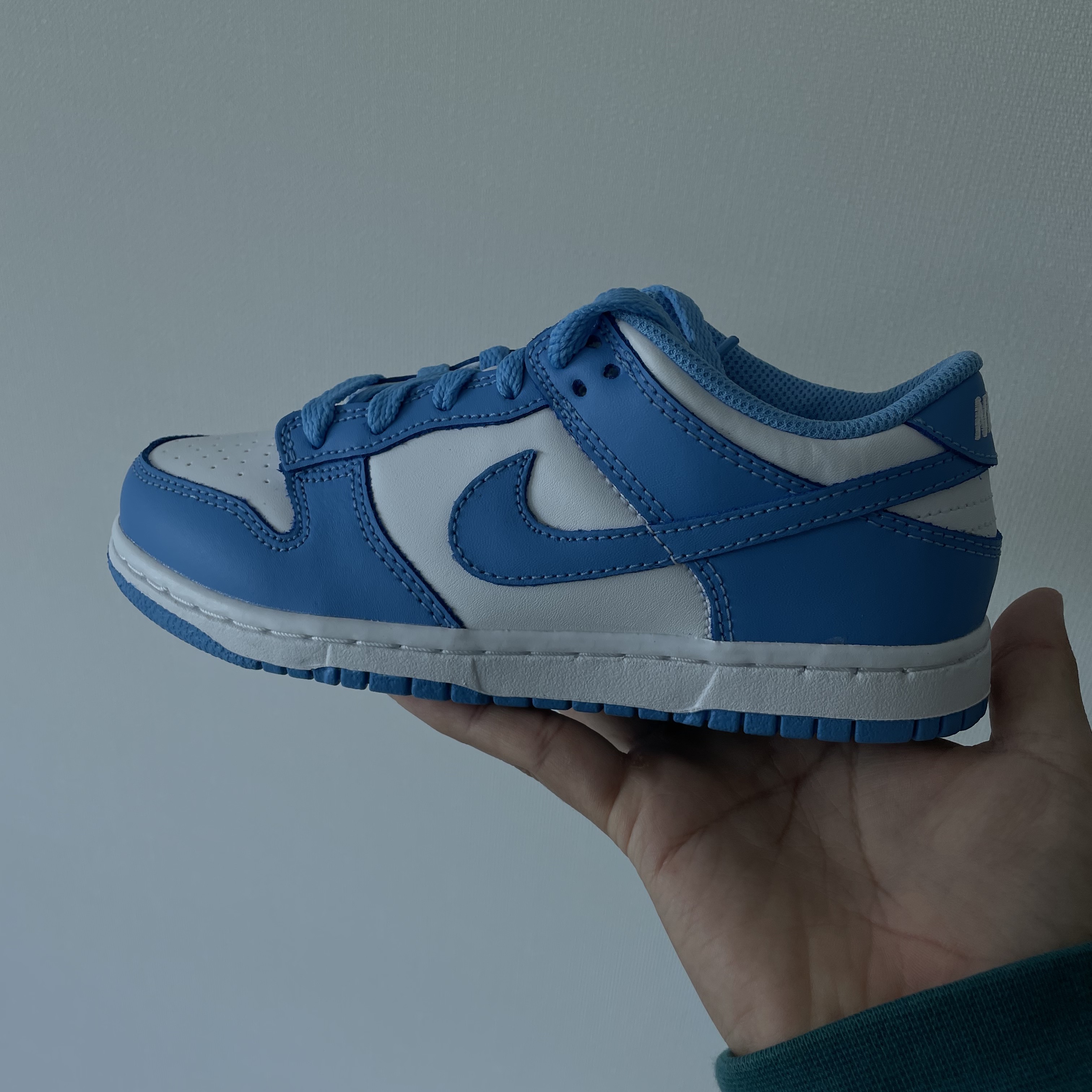 (PS) Nike Dunk Low University Blue 착용 스타일