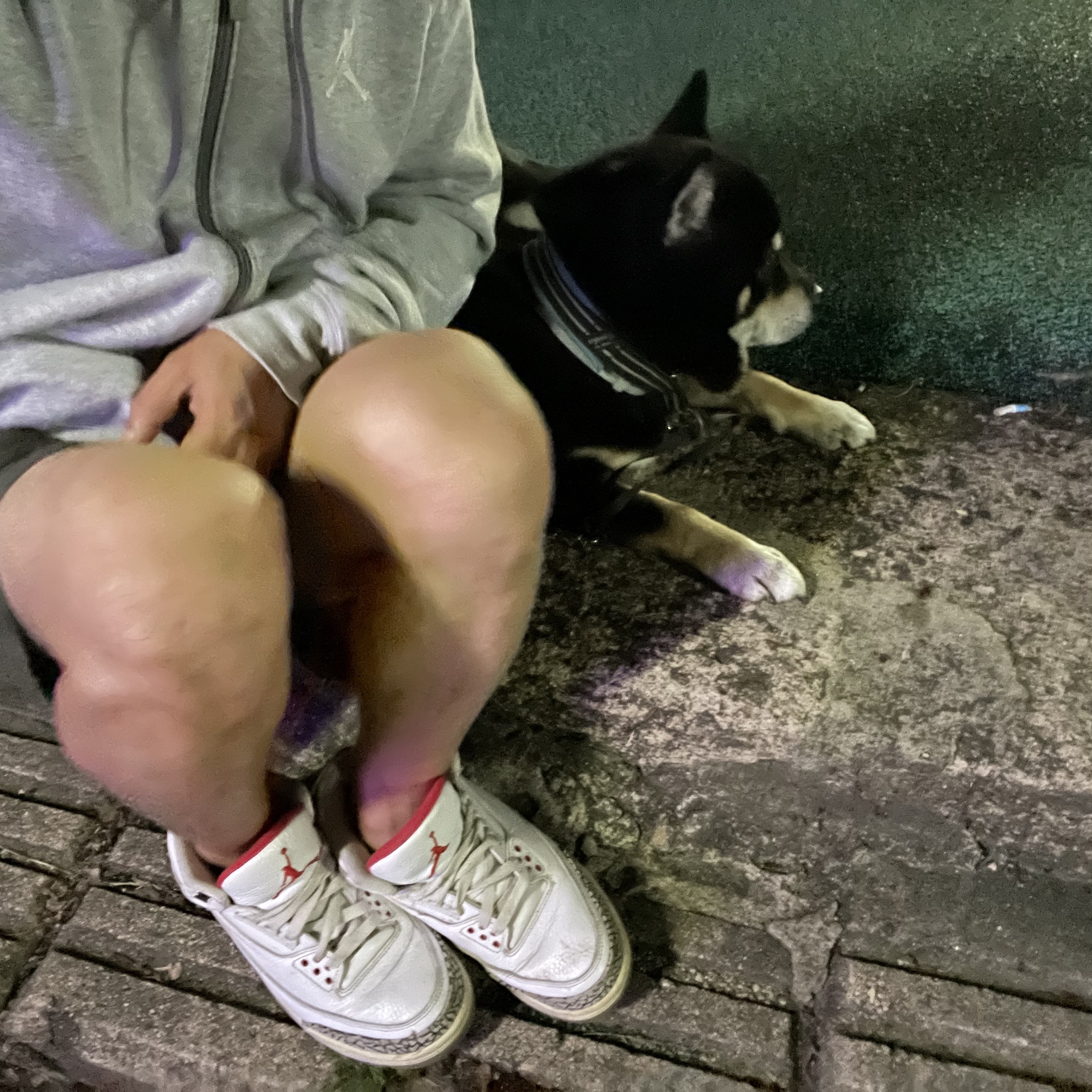 Nike x Sacai x Fragment LDWaffle Blackened Blue, (W) Nike x Off-White Vapor Street Tour Yellow 착용 스타일 - 4