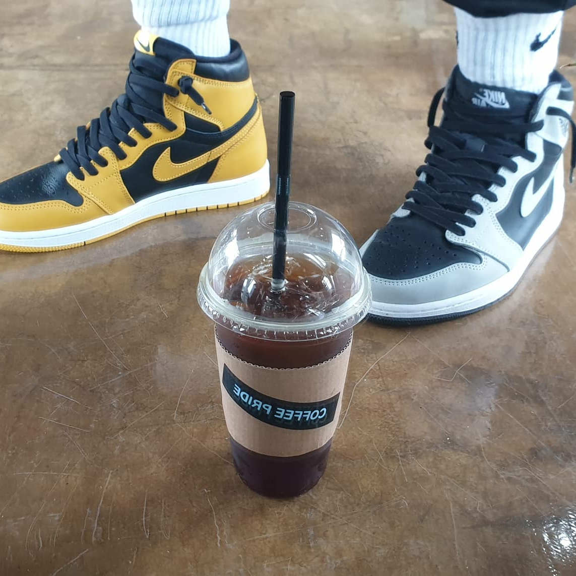 Jordan 1 Retro High OG Pollen, Jordan 1 Retro High OG Shadow 2.0 착용 스타일 - 2