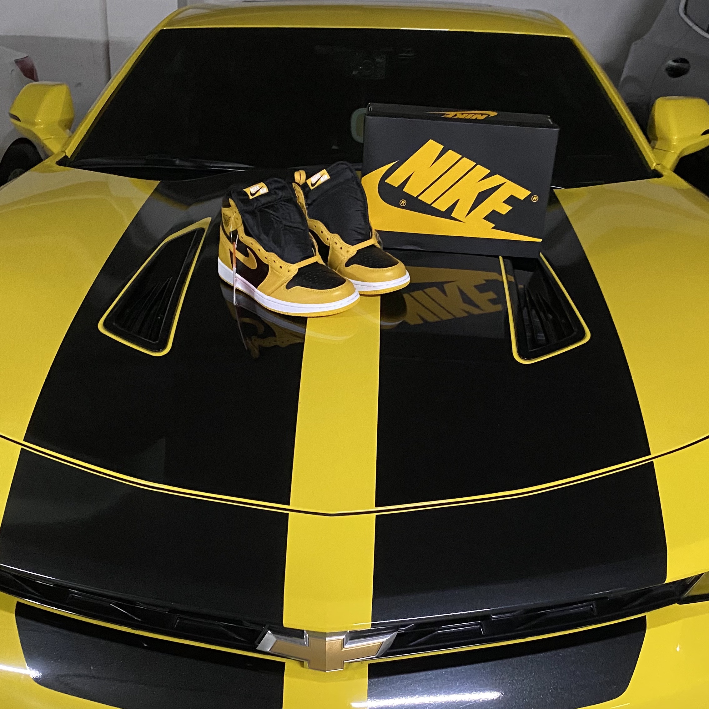 Jordan 1 Retro High OG Pollen 착용 스타일 - 1