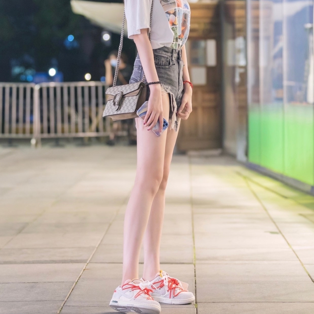Nike x Off-White Dunk Low The 50 - Lot 33 착용 스타일