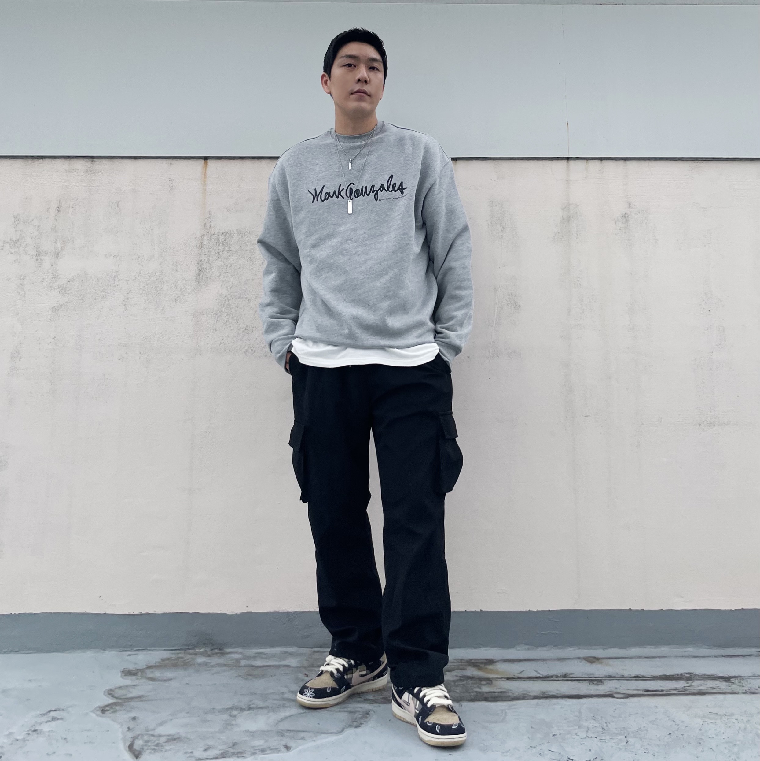 Nike x Travis Scott SB Dunk Low 착용 스타일