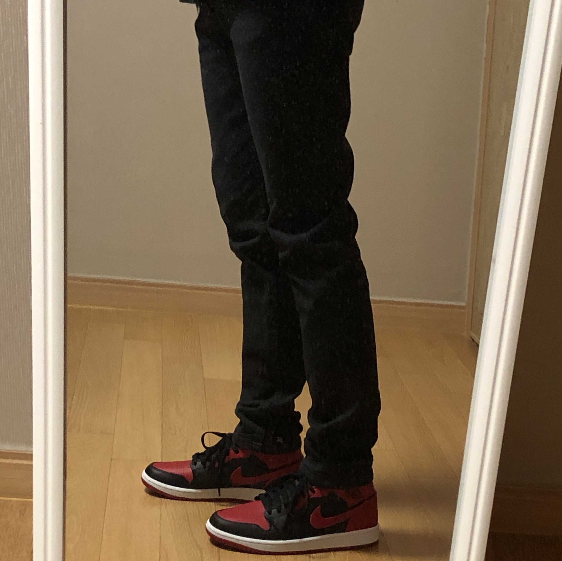 Jordan 1 Mid Bred Banned 2020 착용 스타일 - 2