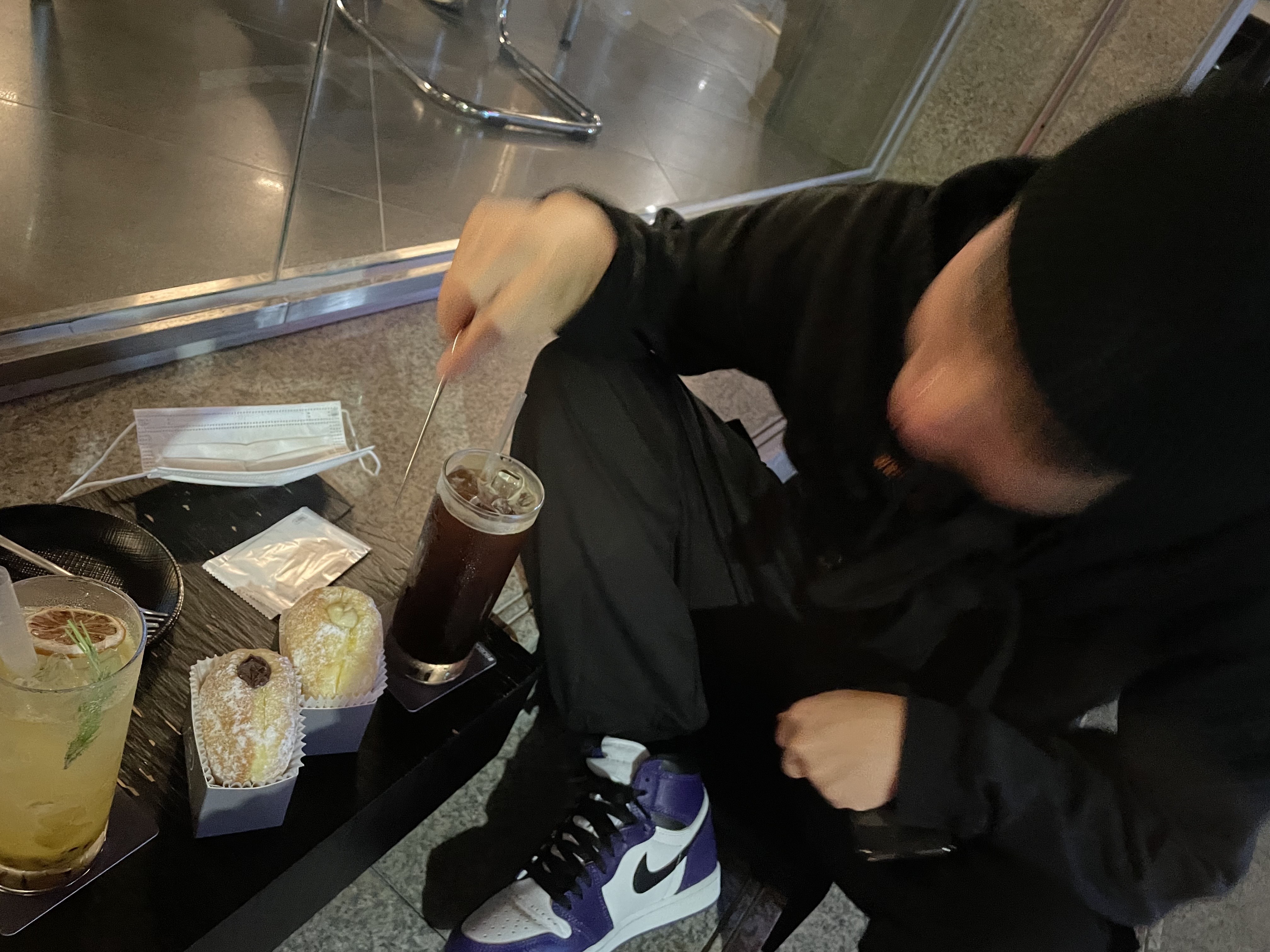 Jordan 1 Retro High OG Court Purple 2020 착용 스타일