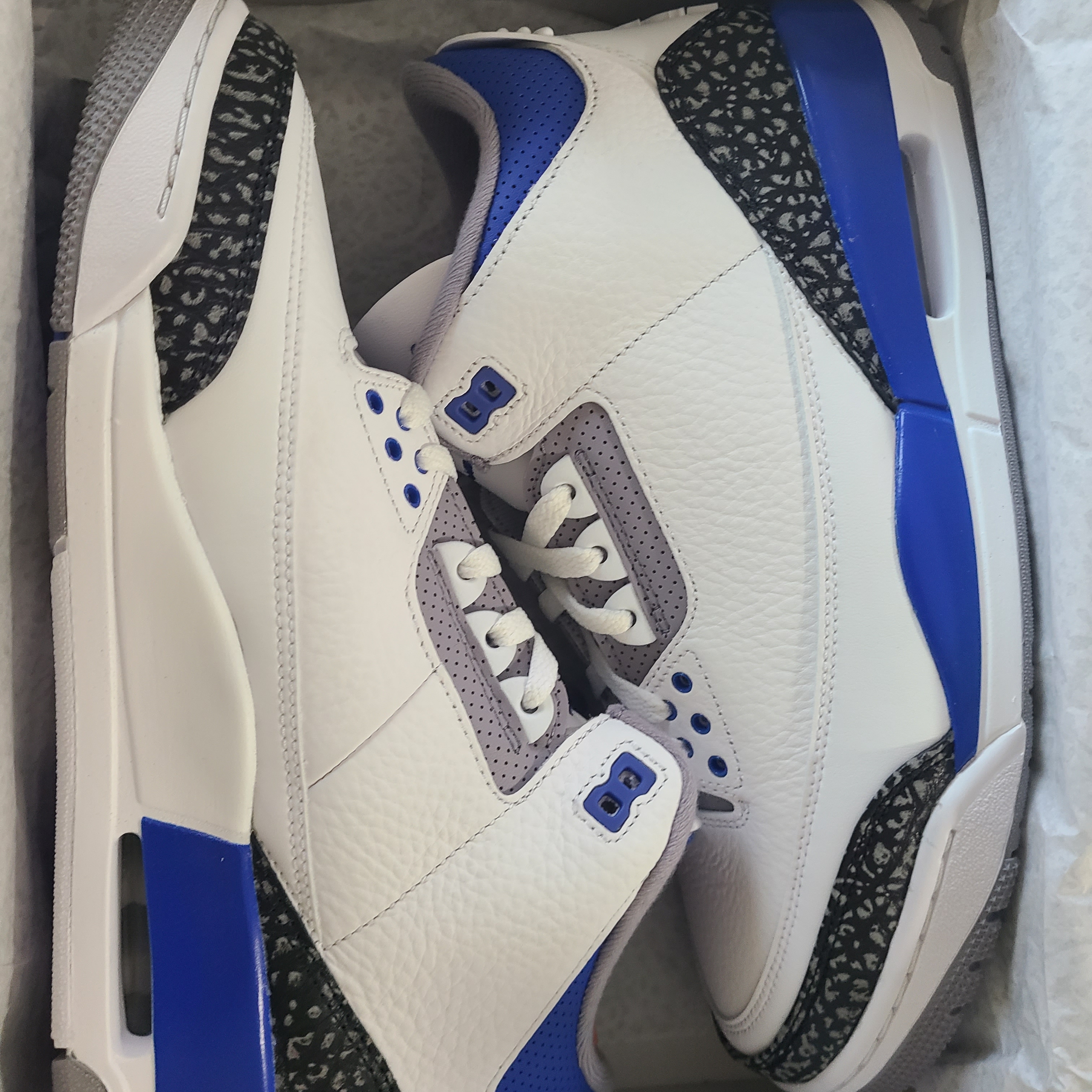 Jordan 3 Retro Racer Blue 착용 스타일