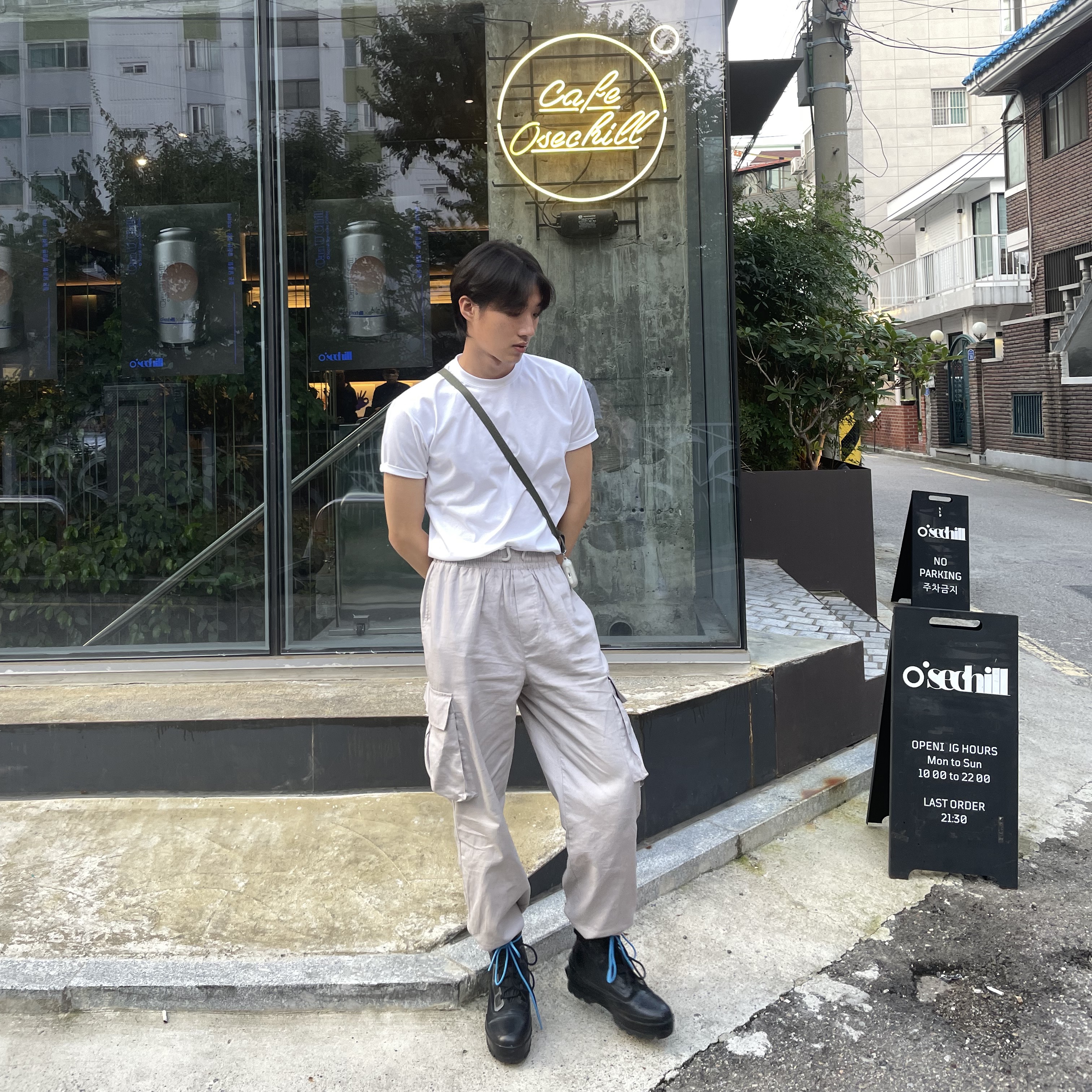 Converse x Ambush Chuck Taylor All Star Duck Boot Black 착용 스타일
