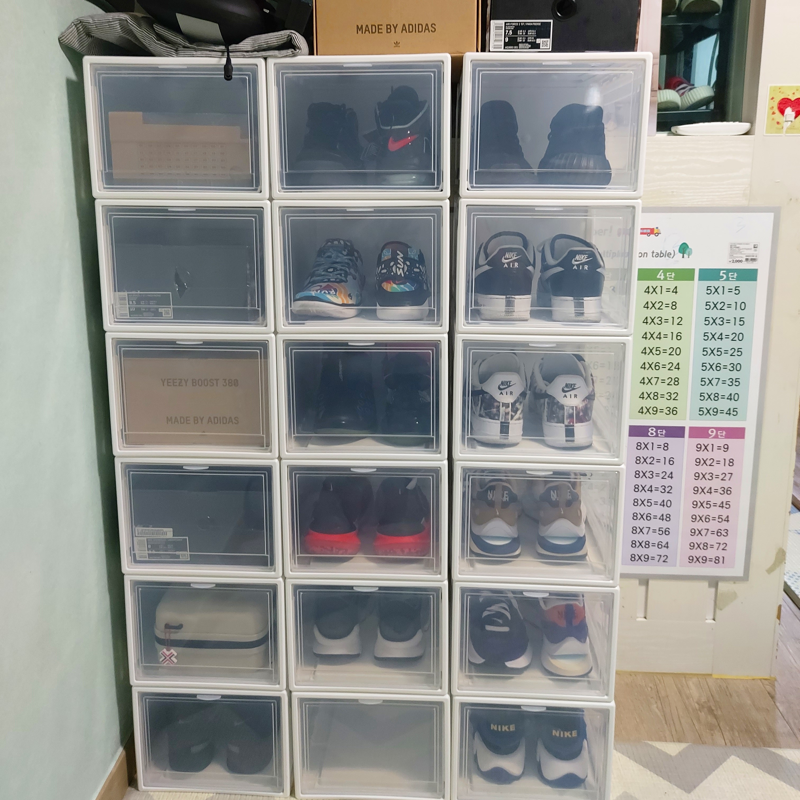 Nike x Peaceminusone Air Force 1 Low Para-Noise, Nike x Off-White Dunk Low The 50 - Lot 46 착용 스타일