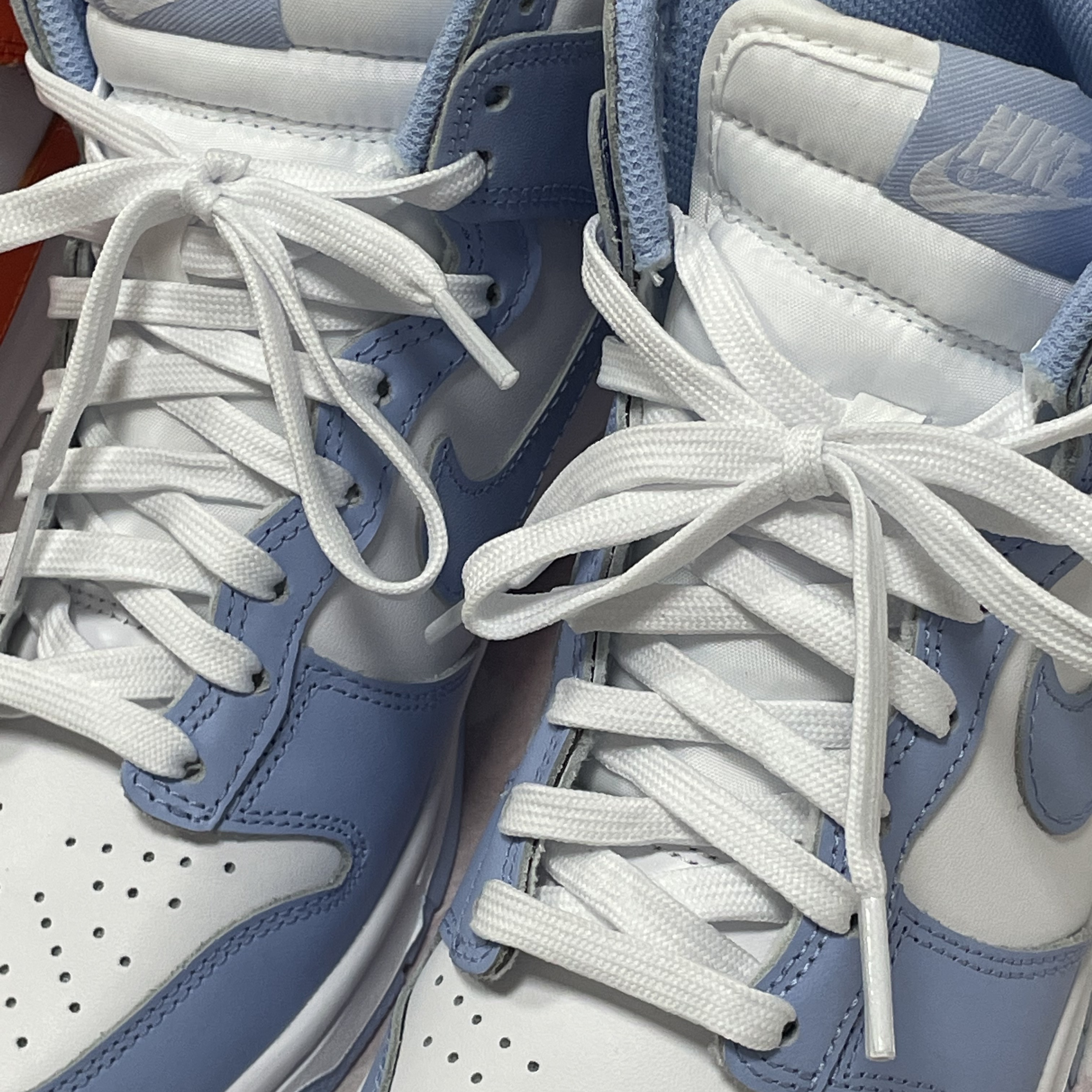 (W) Nike Dunk High Aluminum 착용 스타일 - 1