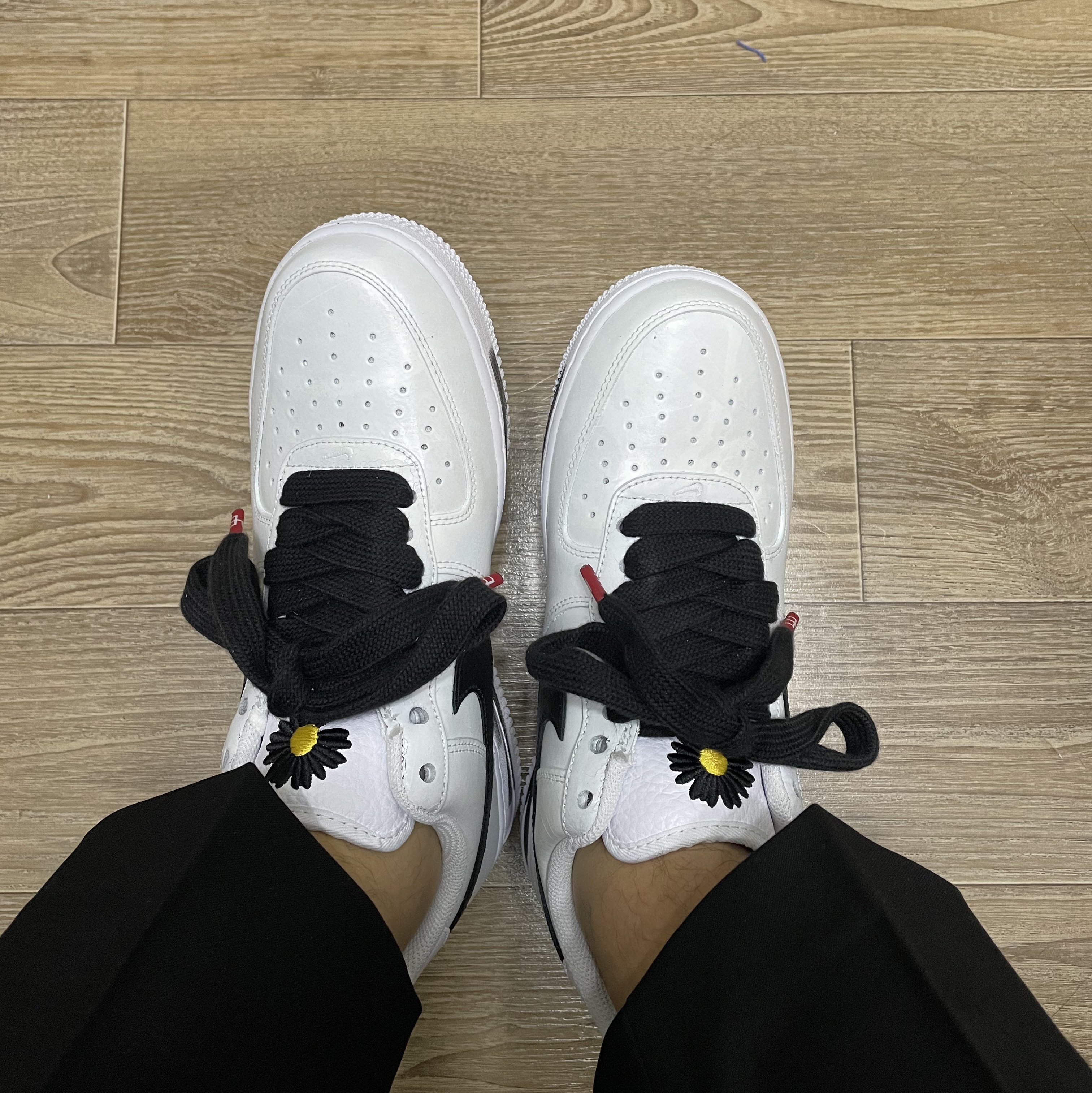 Nike x Peaceminusone Air Force 1 Low Para-Noise 2.0 착용 스타일