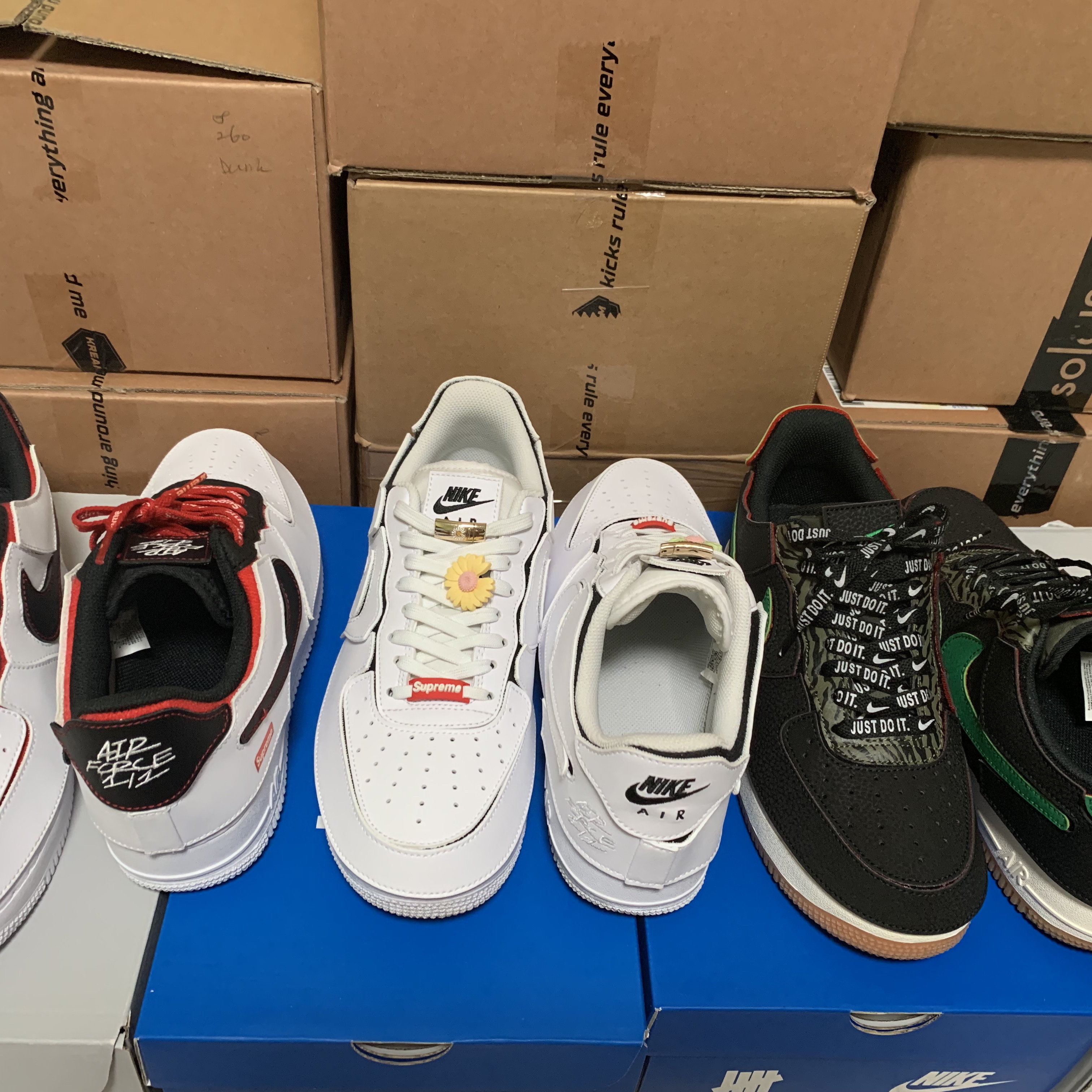 Nike Air Force 1/1 Cosmic Clay, Nike Air Force 1/1 Custom Uptown 착용 스타일 - 2