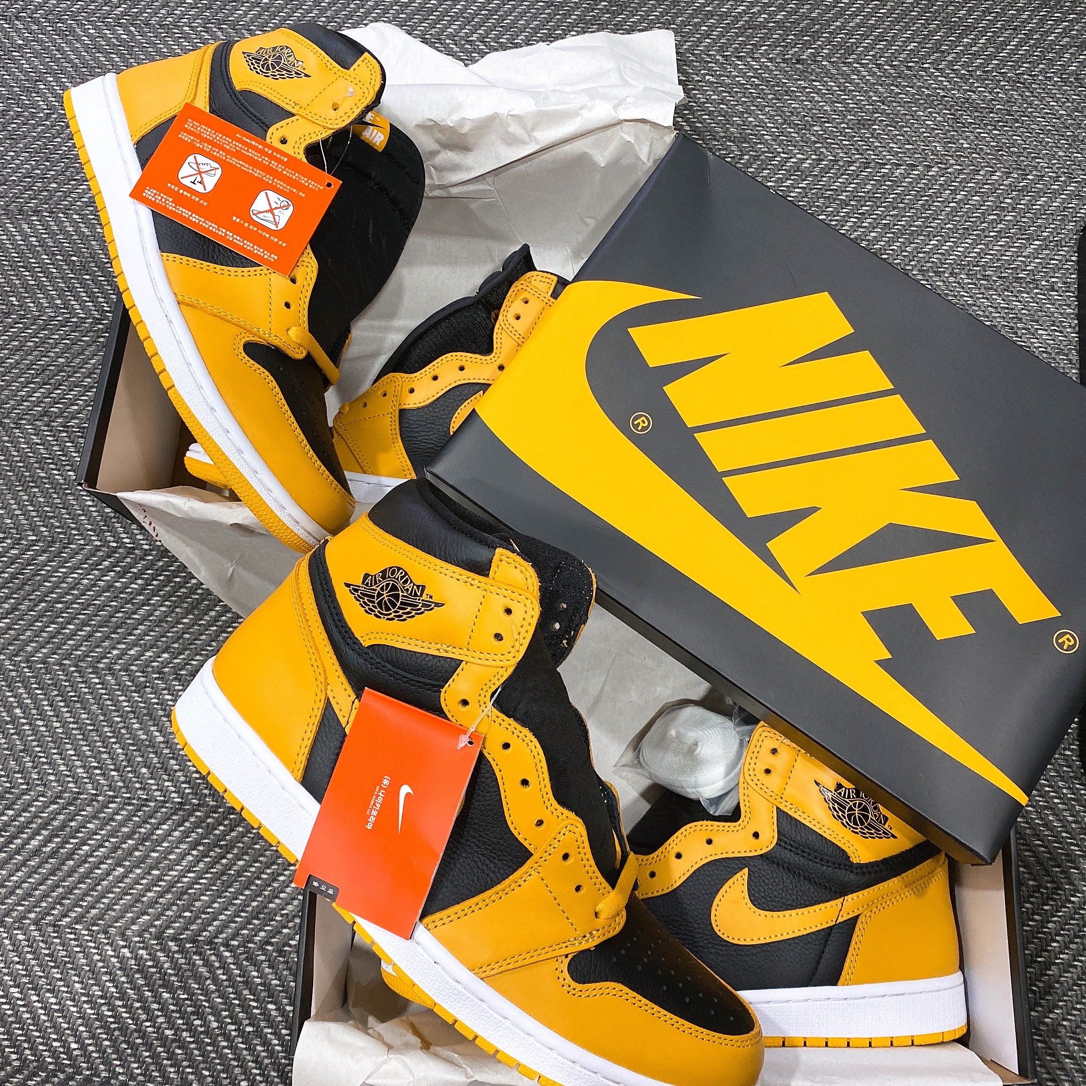 Jordan 1 Retro High OG Pollen 착용 스타일 - 2