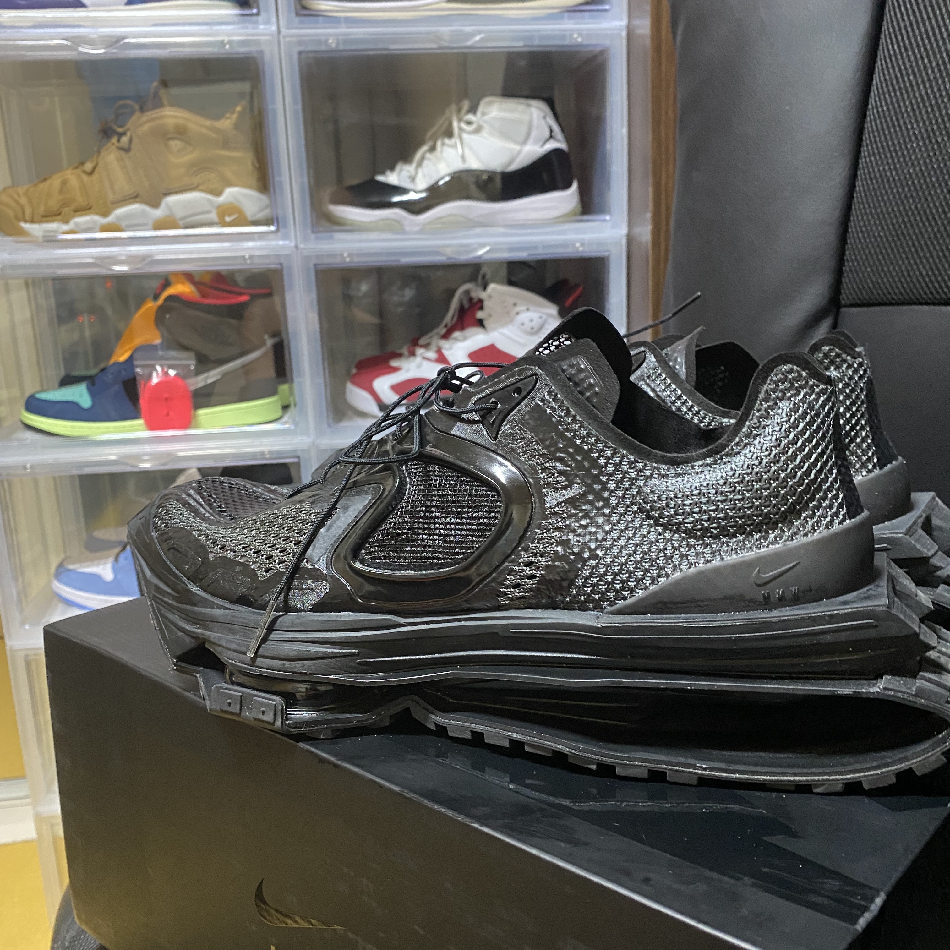 Nike x Matthew M Williams Zoom 004 Triple Black 착용 스타일