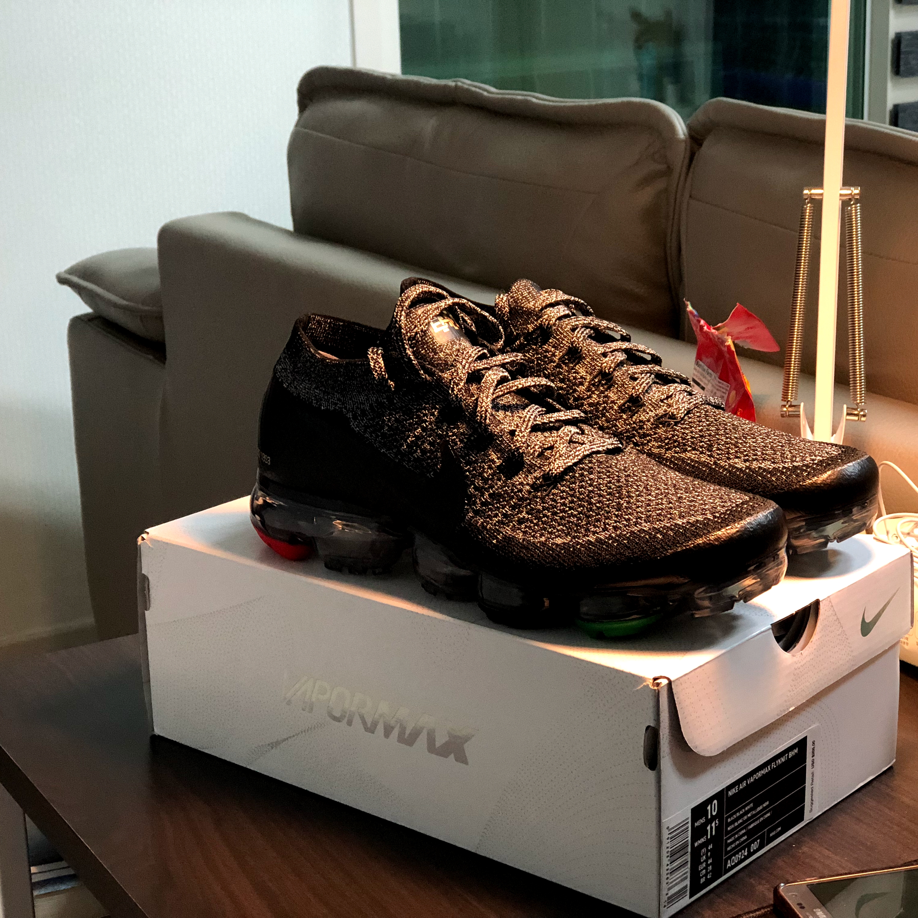 Nike Air VaporMax Flyknit BHM 2018 착용 스타일 - 1