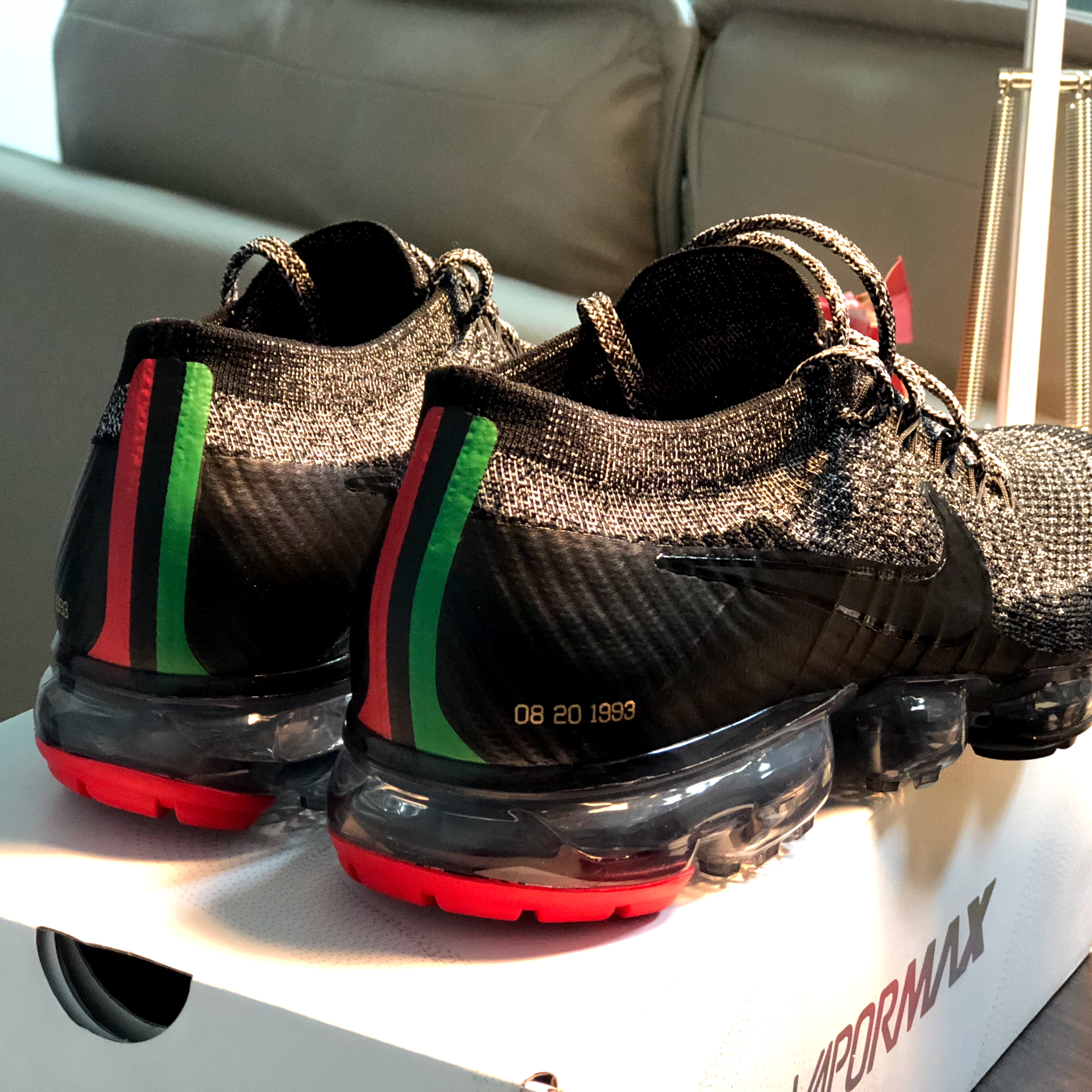 Nike Air VaporMax Flyknit BHM 2018 착용 스타일 - 2