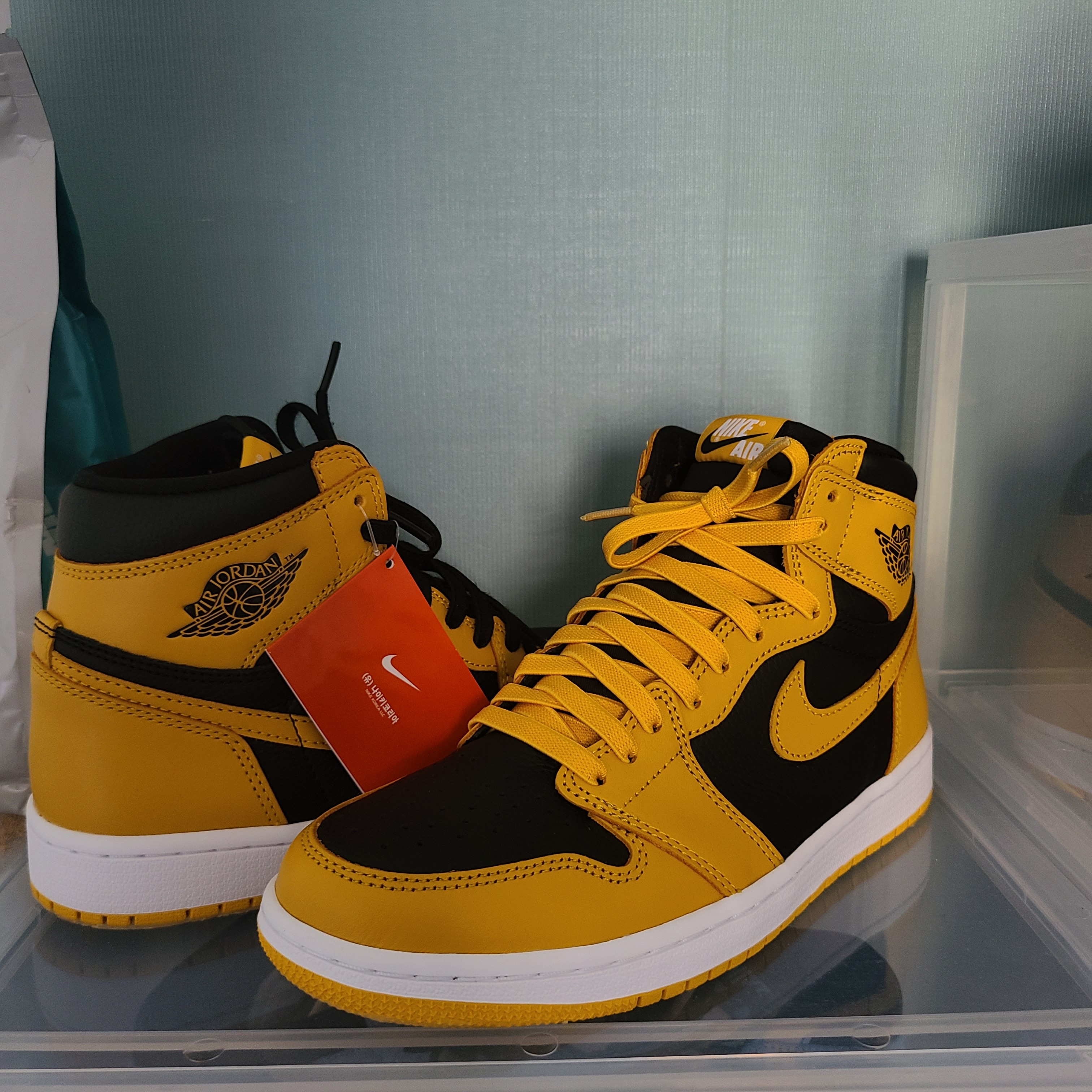 Jordan 1 Retro High OG Pollen 착용 스타일