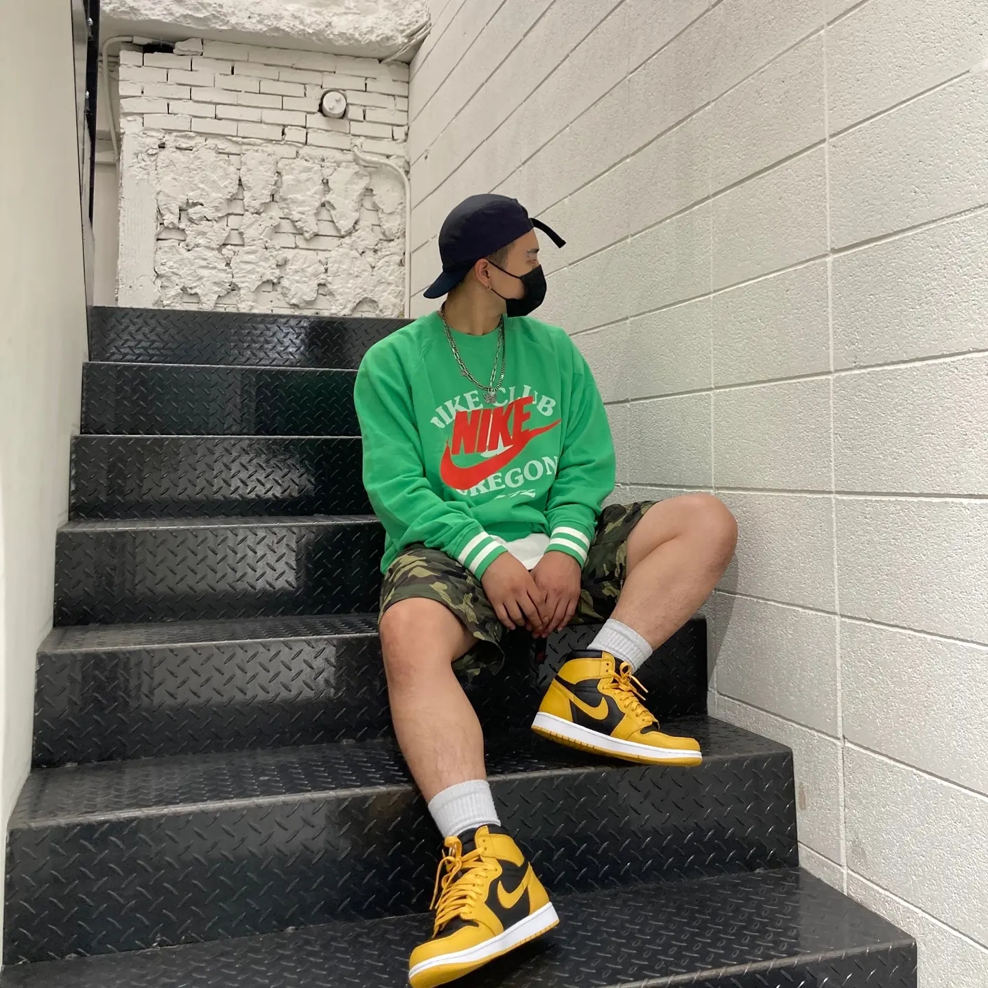 Jordan 1 Retro High OG Pollen 착용 스타일 - 2