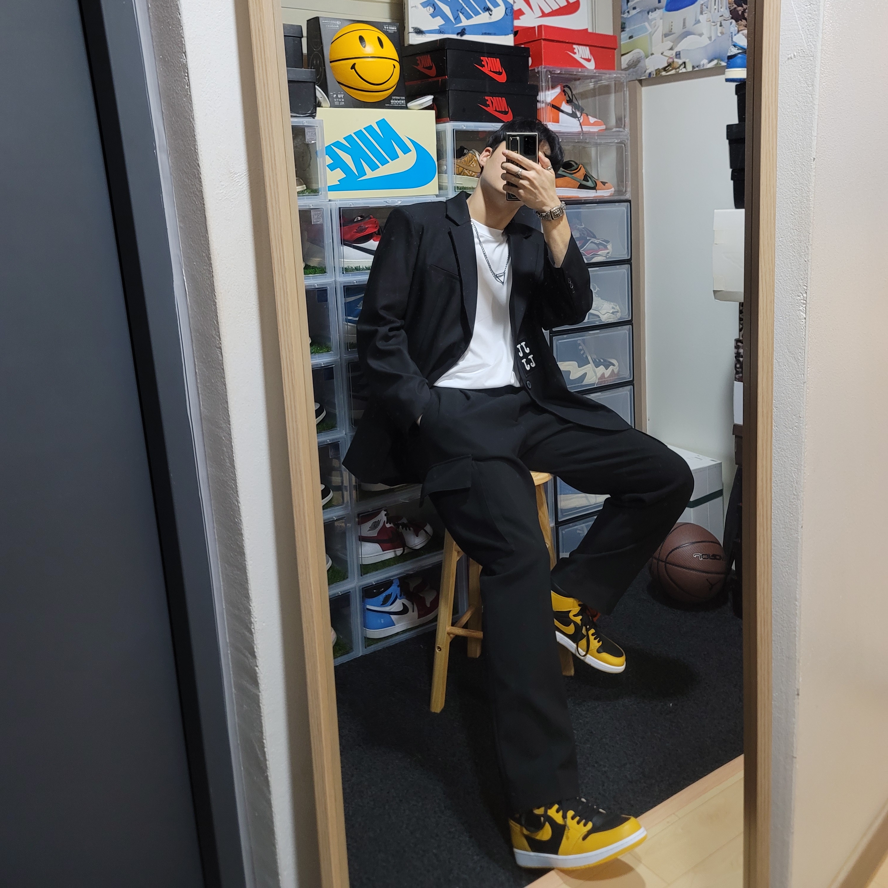 Jordan 1 Retro High OG Pollen 착용 스타일