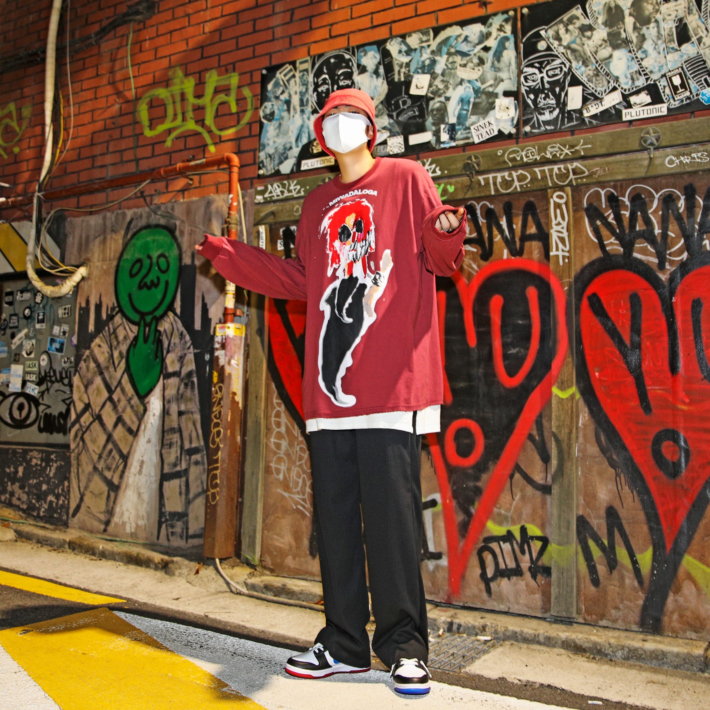Nike Dunk Low SE Seoul 착용 스타일