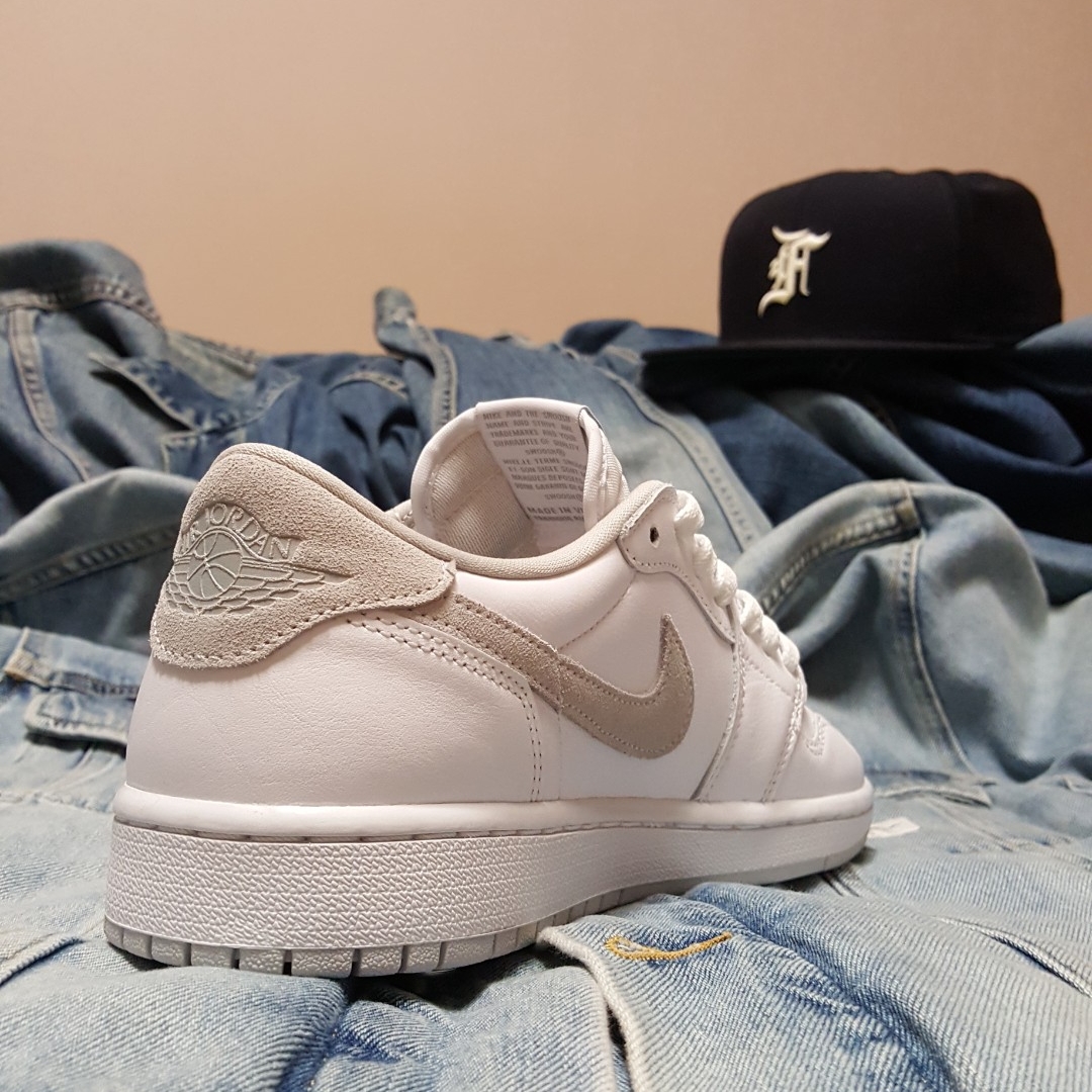 Jordan 1 Low OG Neutral Grey, (W) Jordan 1 Low OG Neutral Grey 착용 스타일 - 1